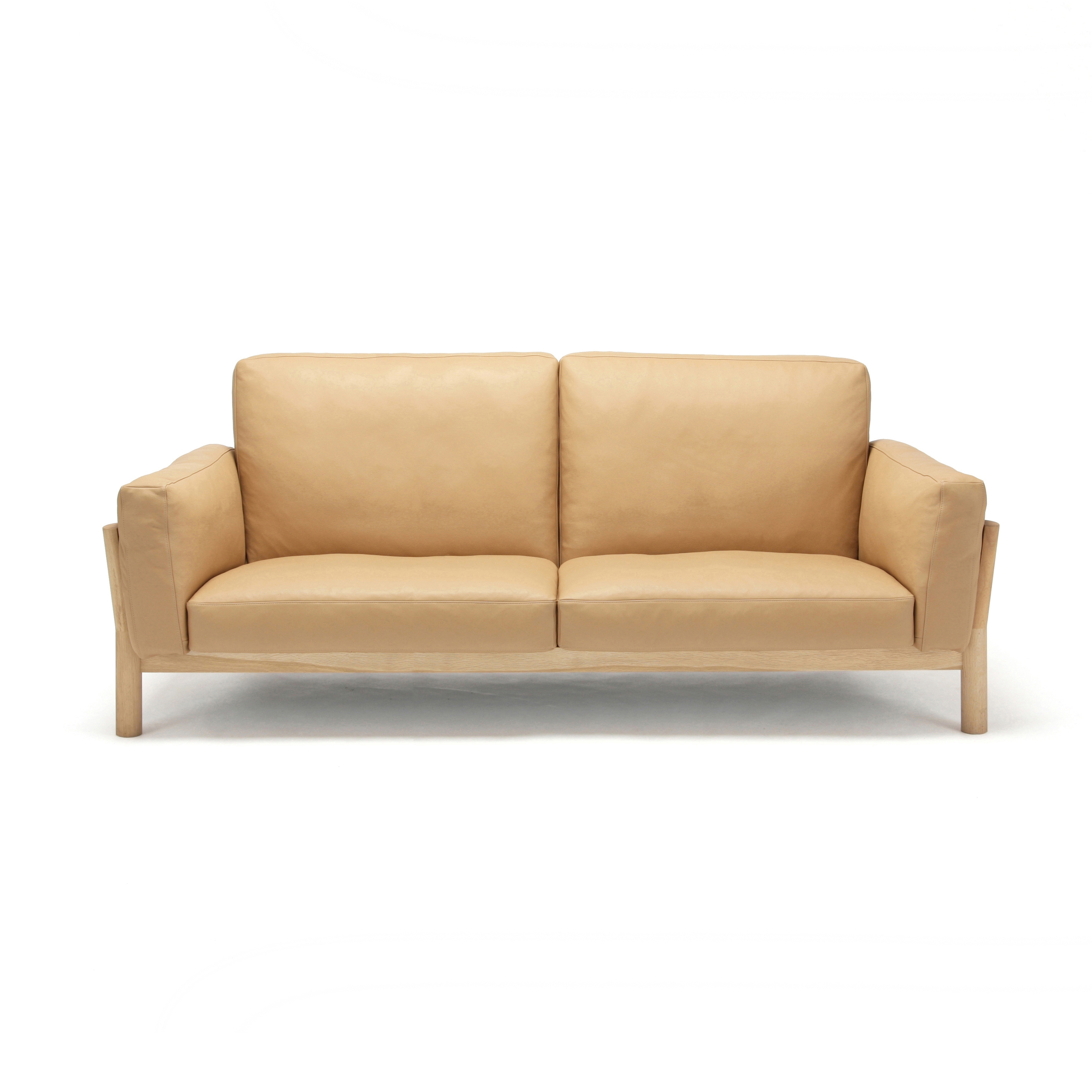 Castor Sofa 3-Seater Leather