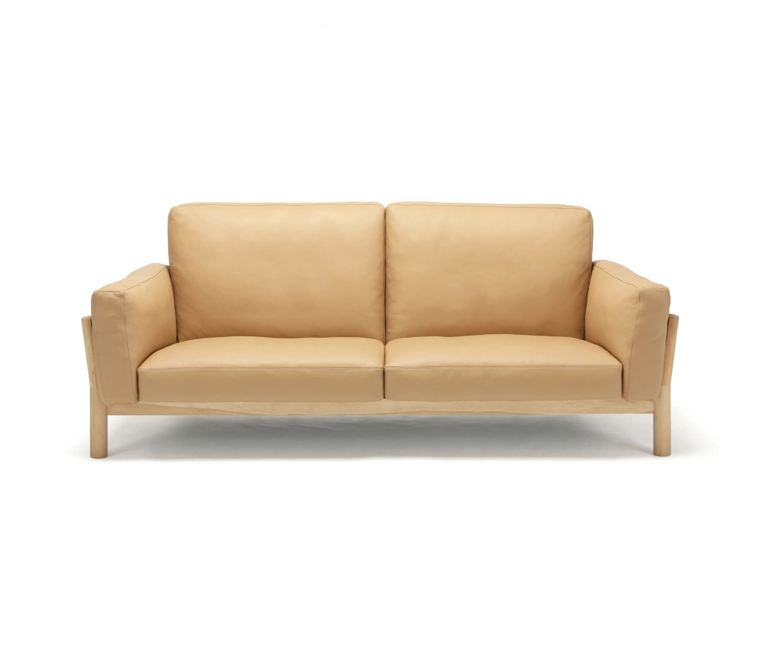 Karimoku New Standard - Castor Sofa 3-Seater Leather
