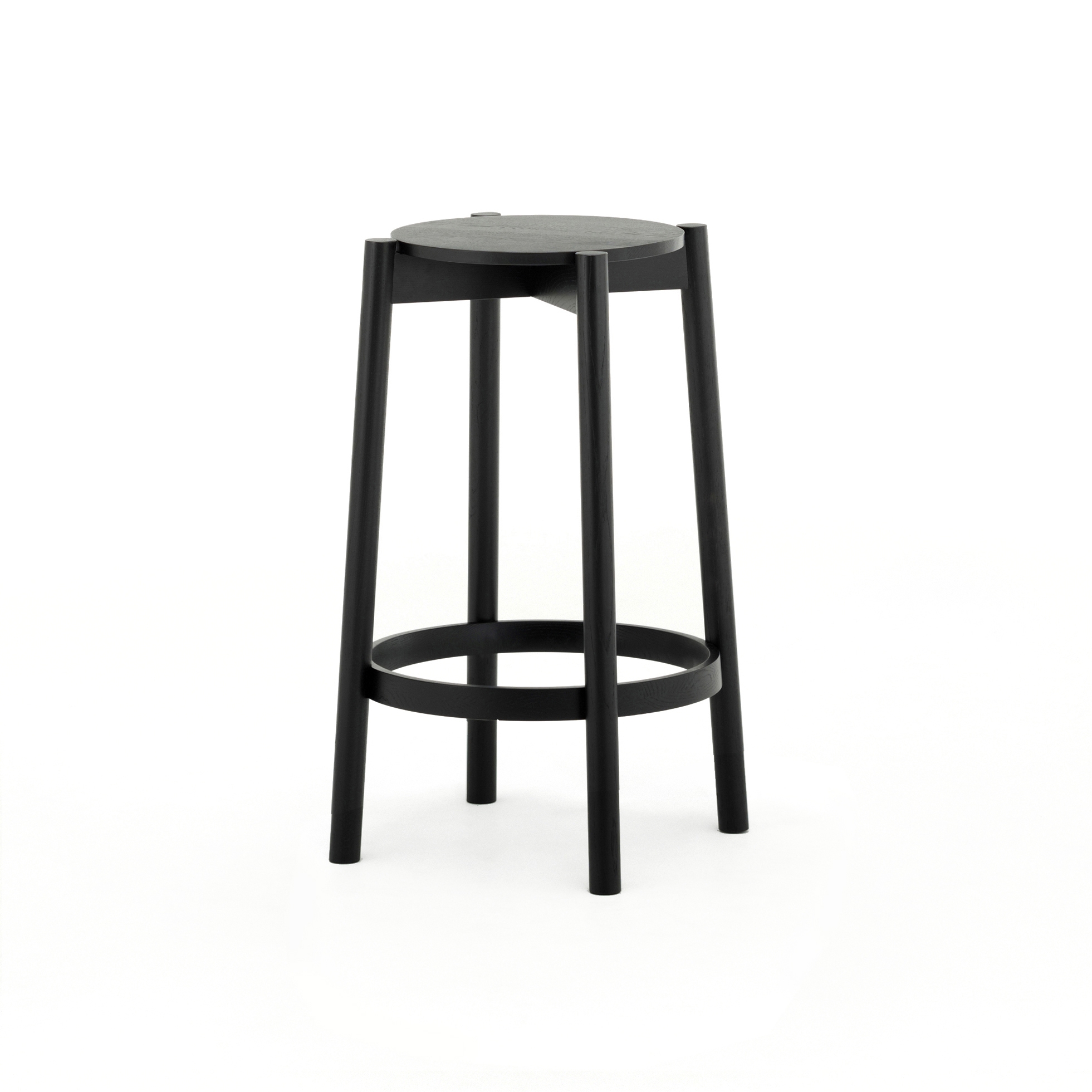 Castor Barstool Low