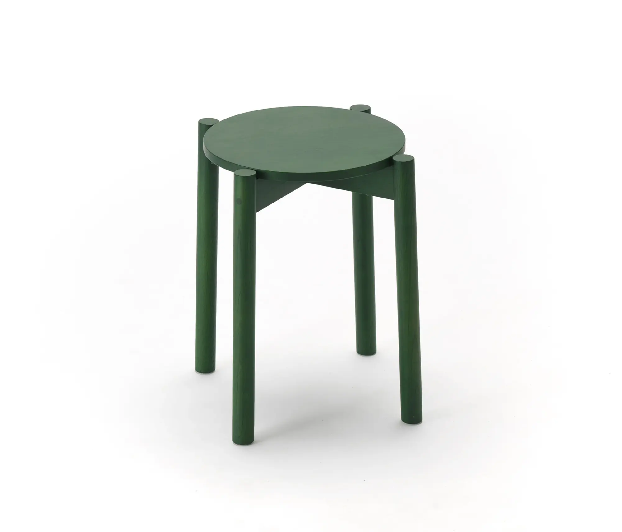 Karimoku New Standard - Castor Stool Plus
