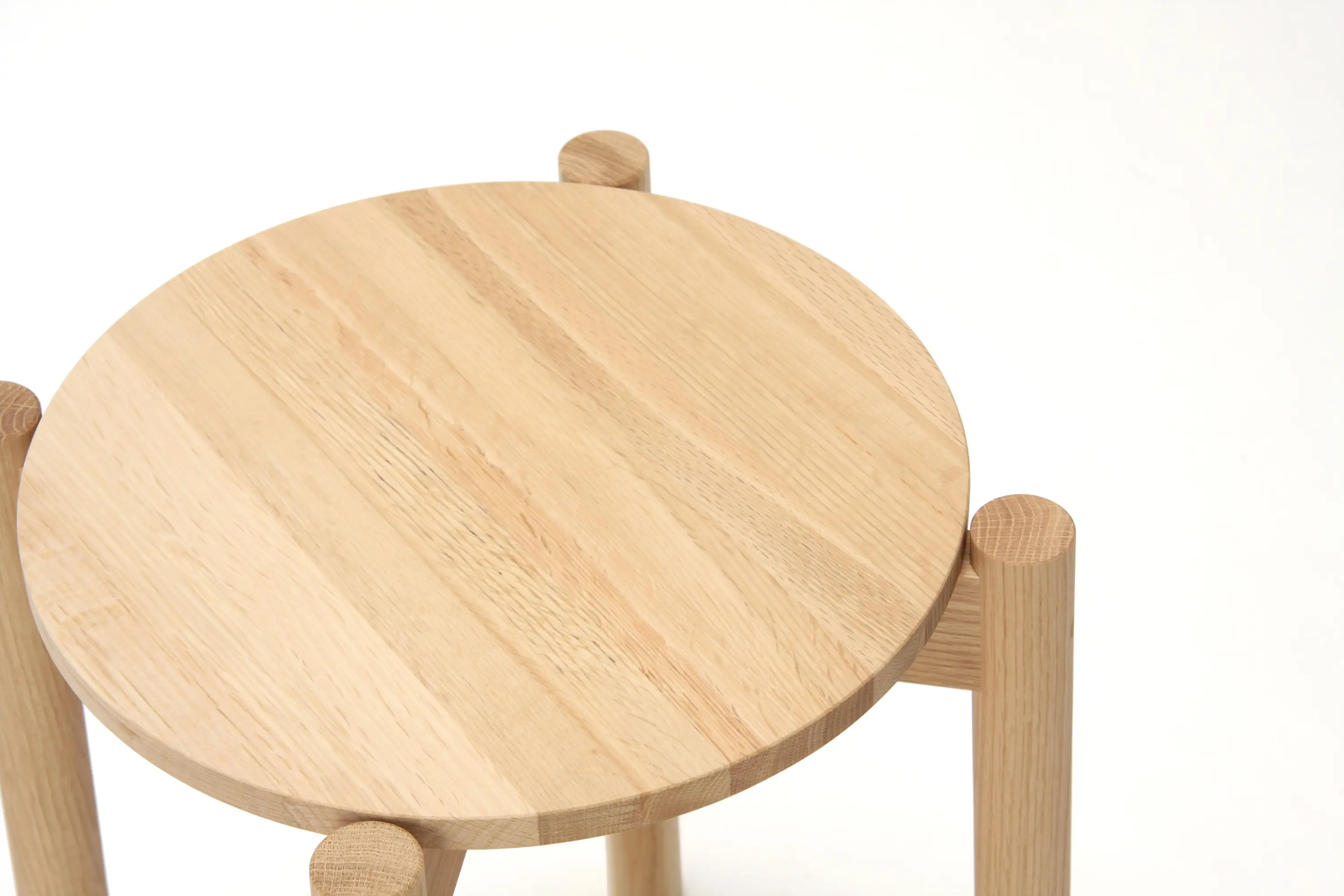 Karimoku New Standard - Castor Stool Plus