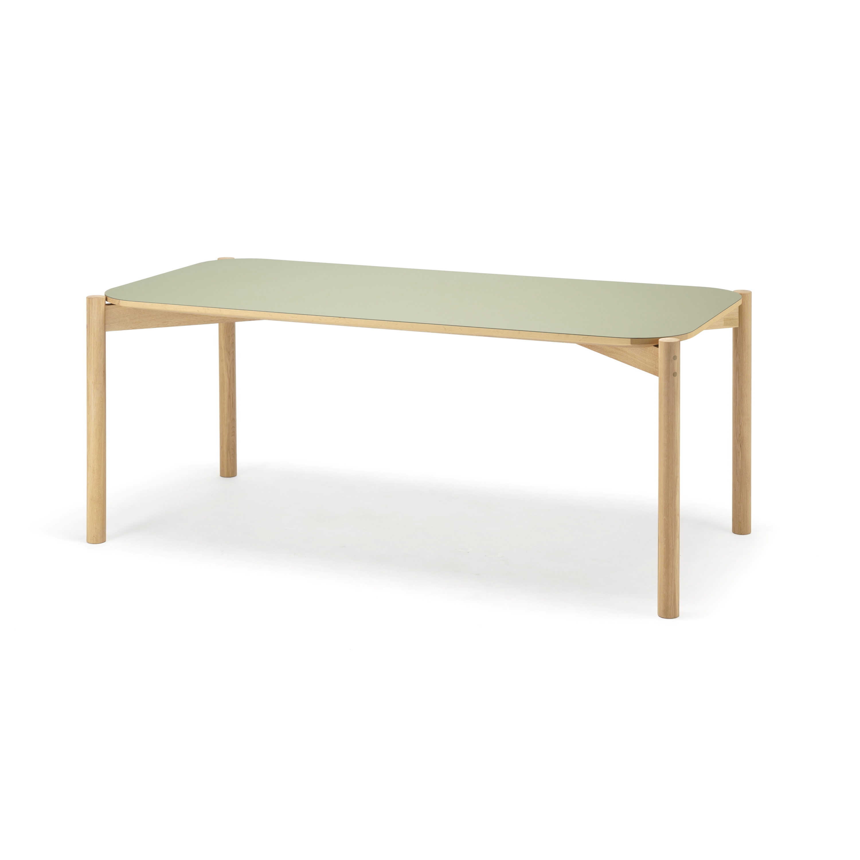 Produkt Castor Table Linoleum 180 des Herstellers Karimoku New Standard anzeigen