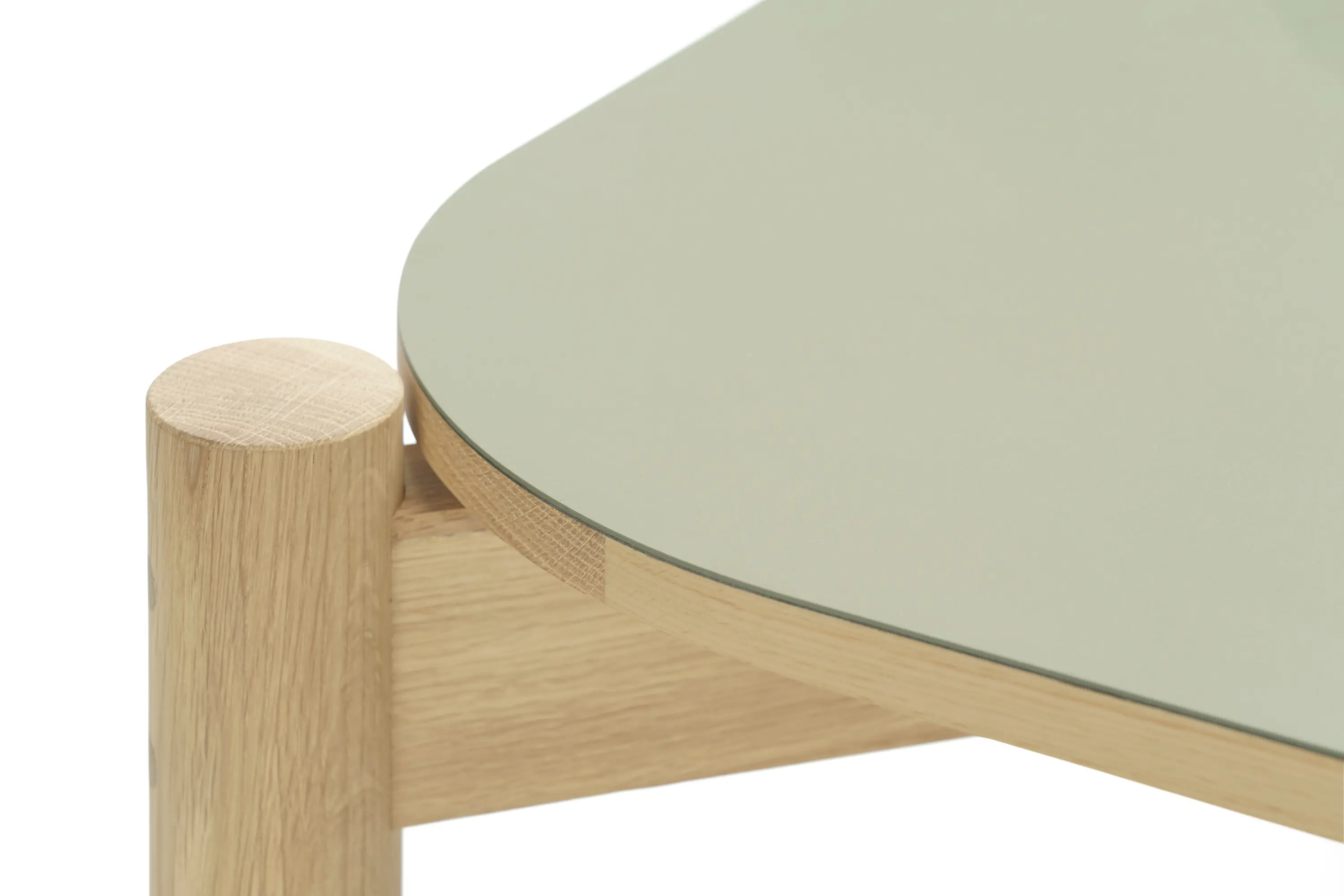 Karimoku New Standard - Castor Table Linoleum 75