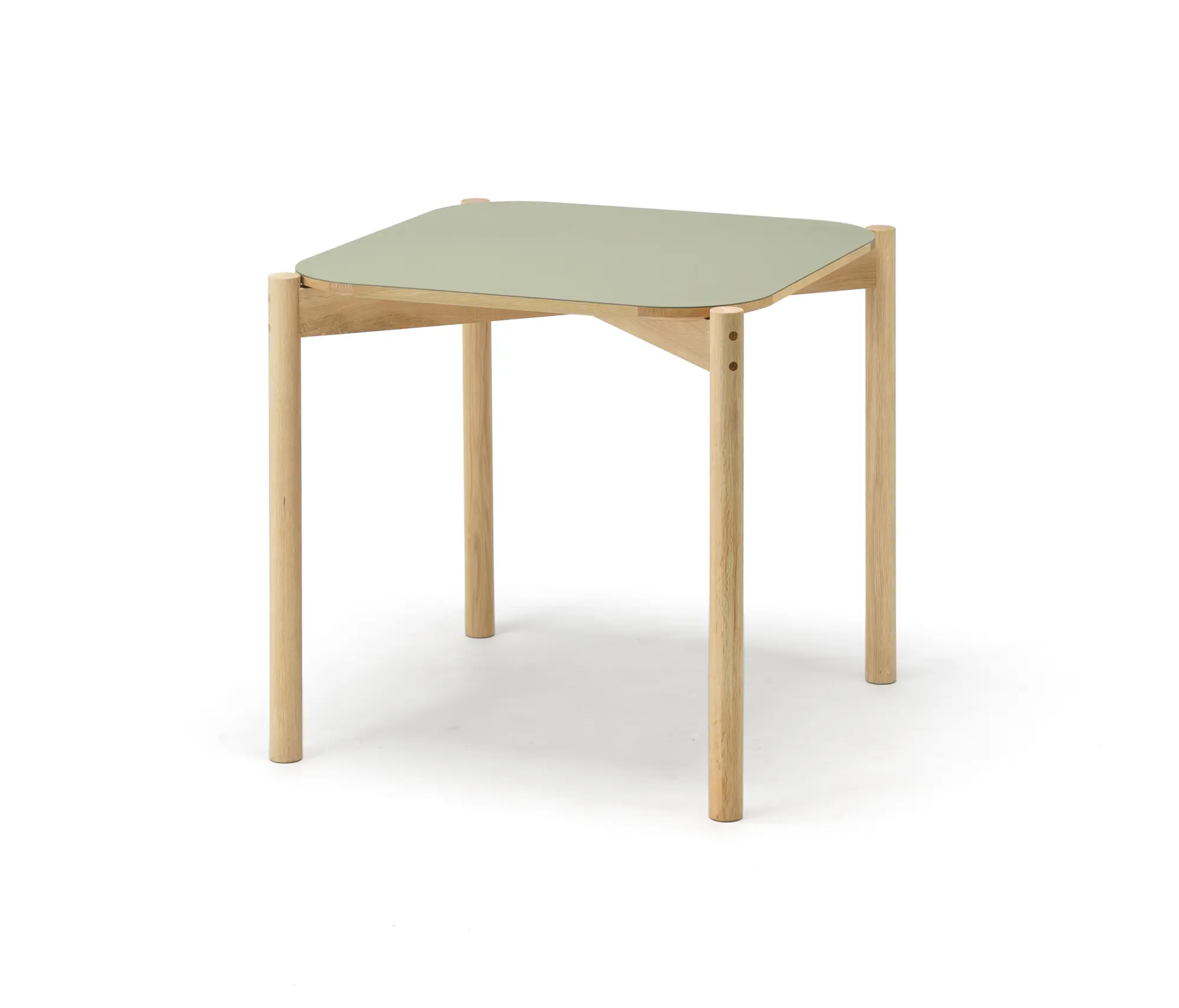 Karimoku New Standard - Castor Table Linoleum 75