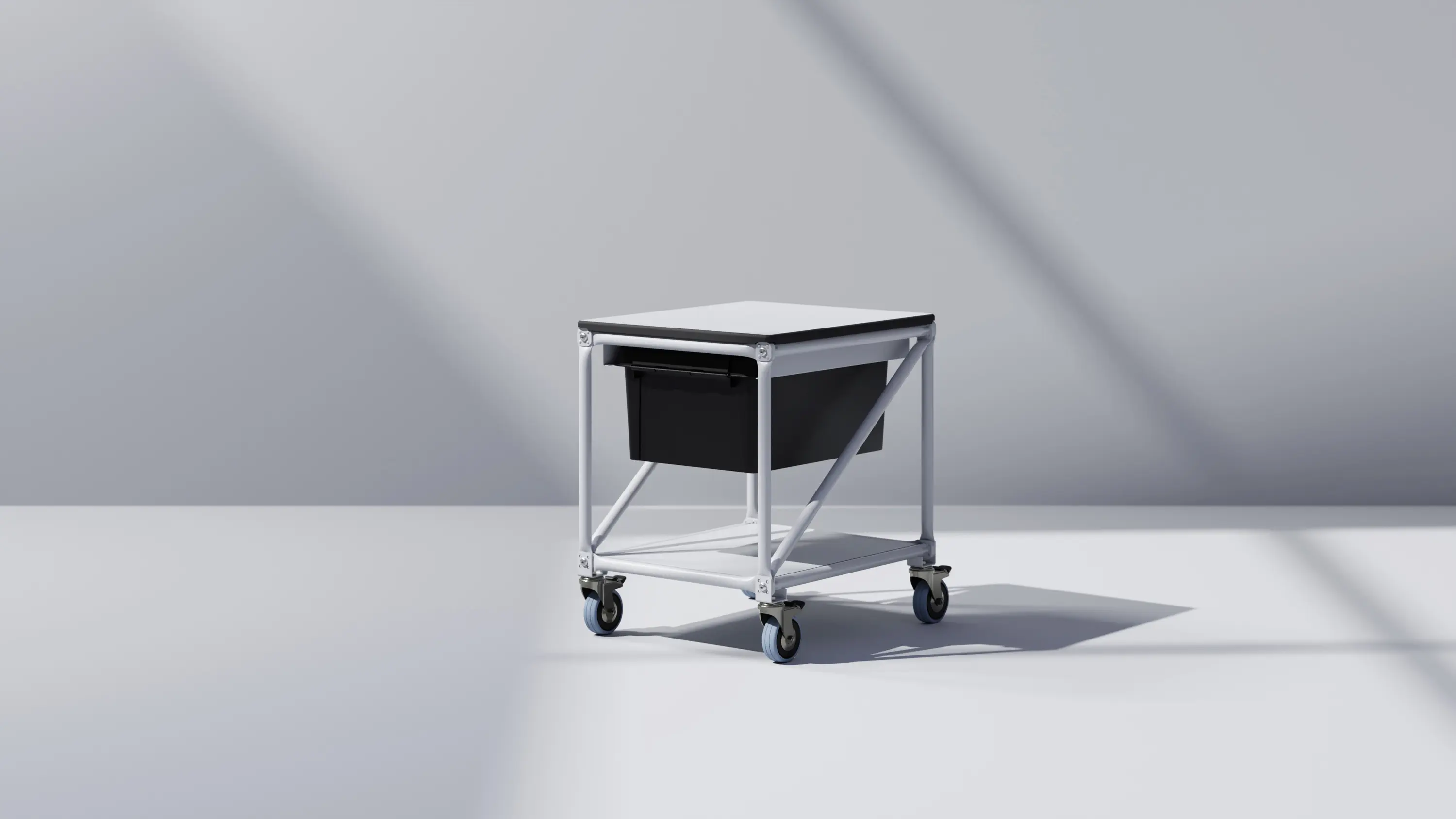 System 180 - Roll container SitRack light grey