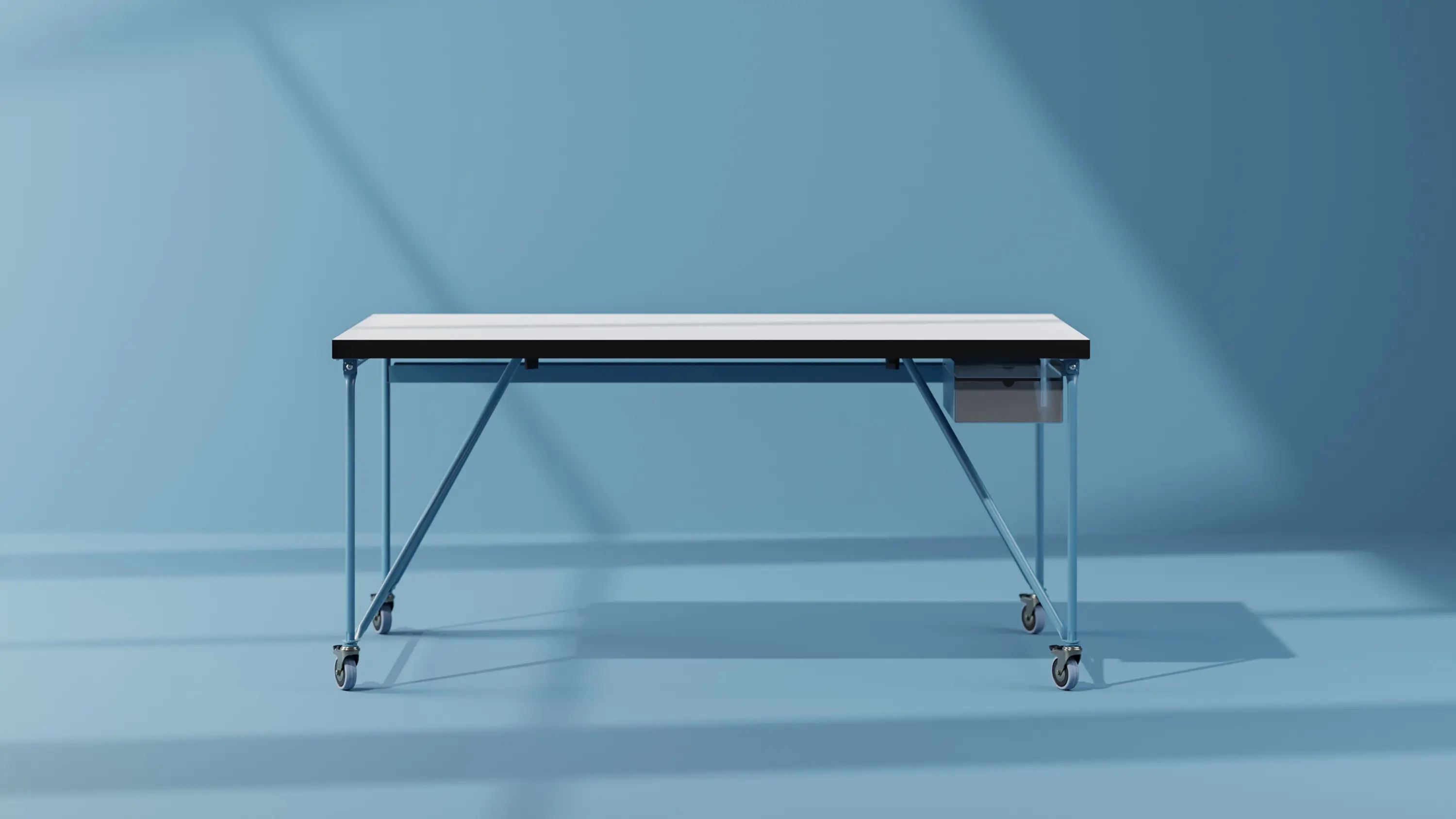 System 180 - Table RackPod S Azurblau
