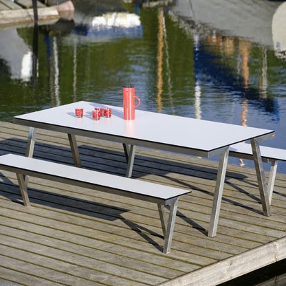 Mostra il prodotto Concept 47 Bench & Table | H 841 & H 840 VA del produttore Hans Hansen & The Hansen Family