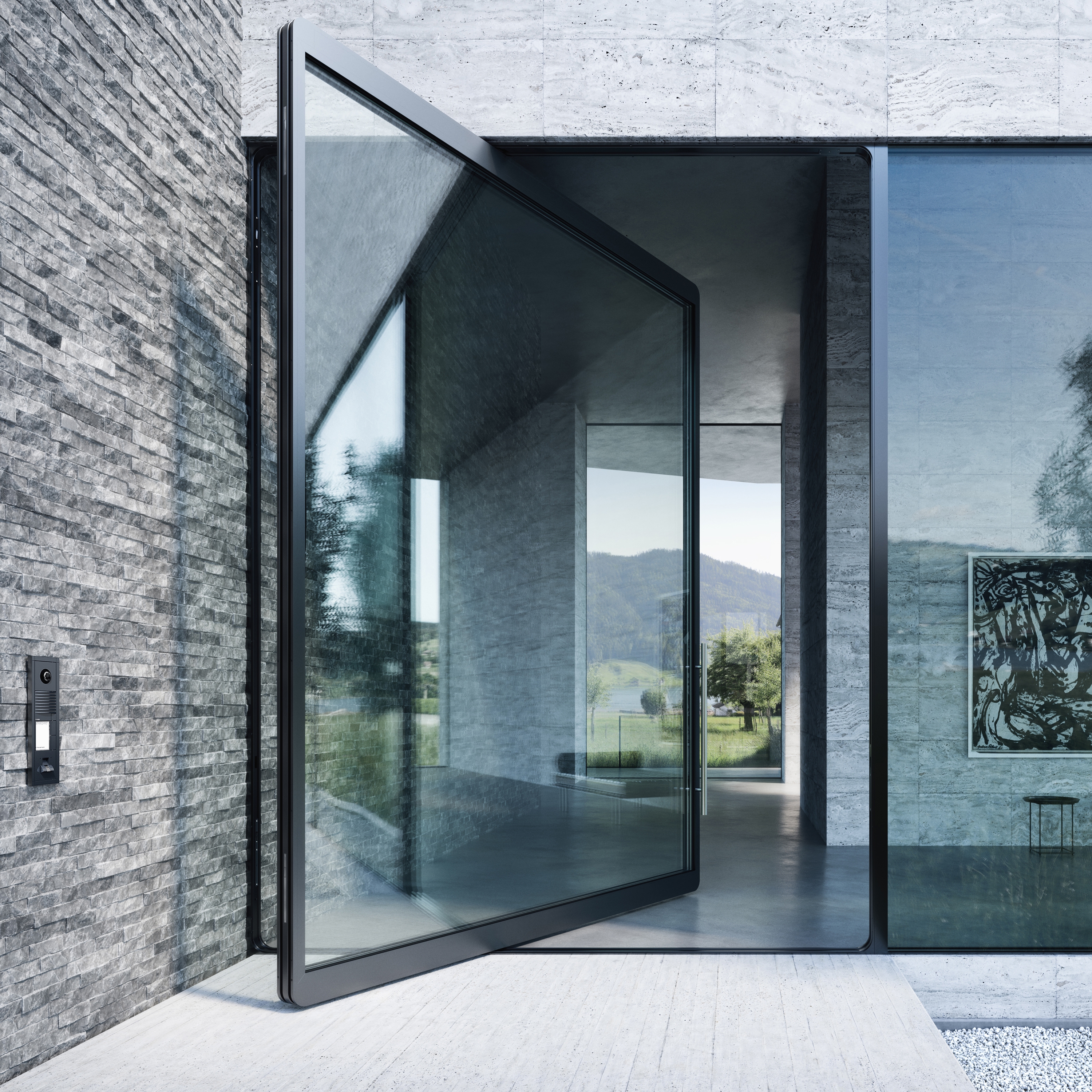 Display product Pivoting door from manufacturer air-lux