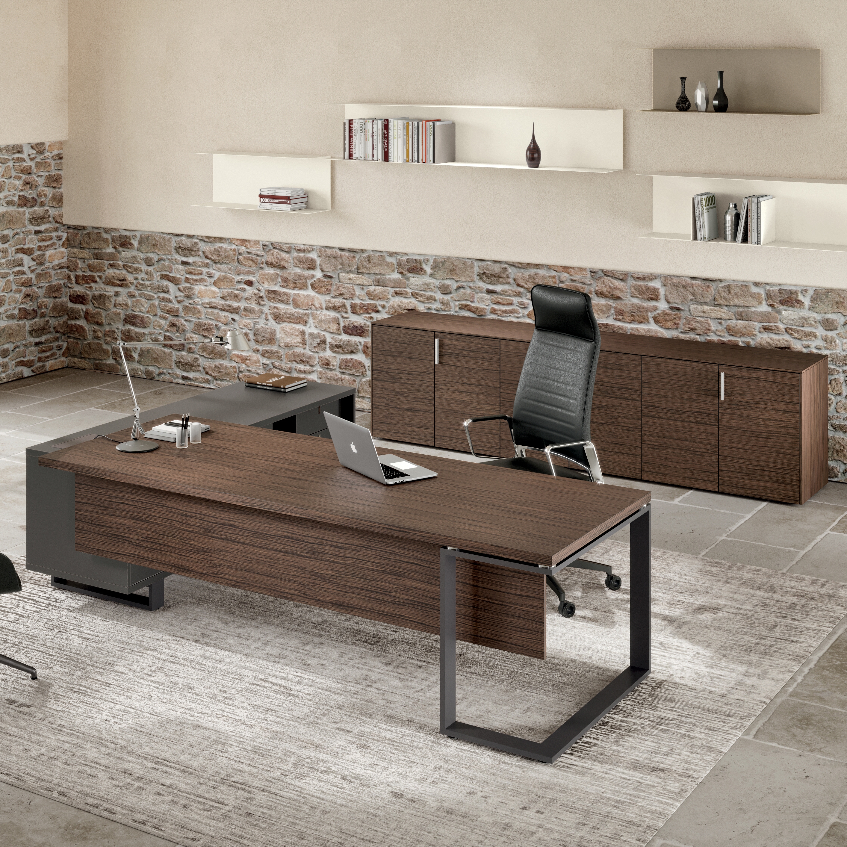 Produkt Archimede desk with service unit des Herstellers ALEA anzeigen