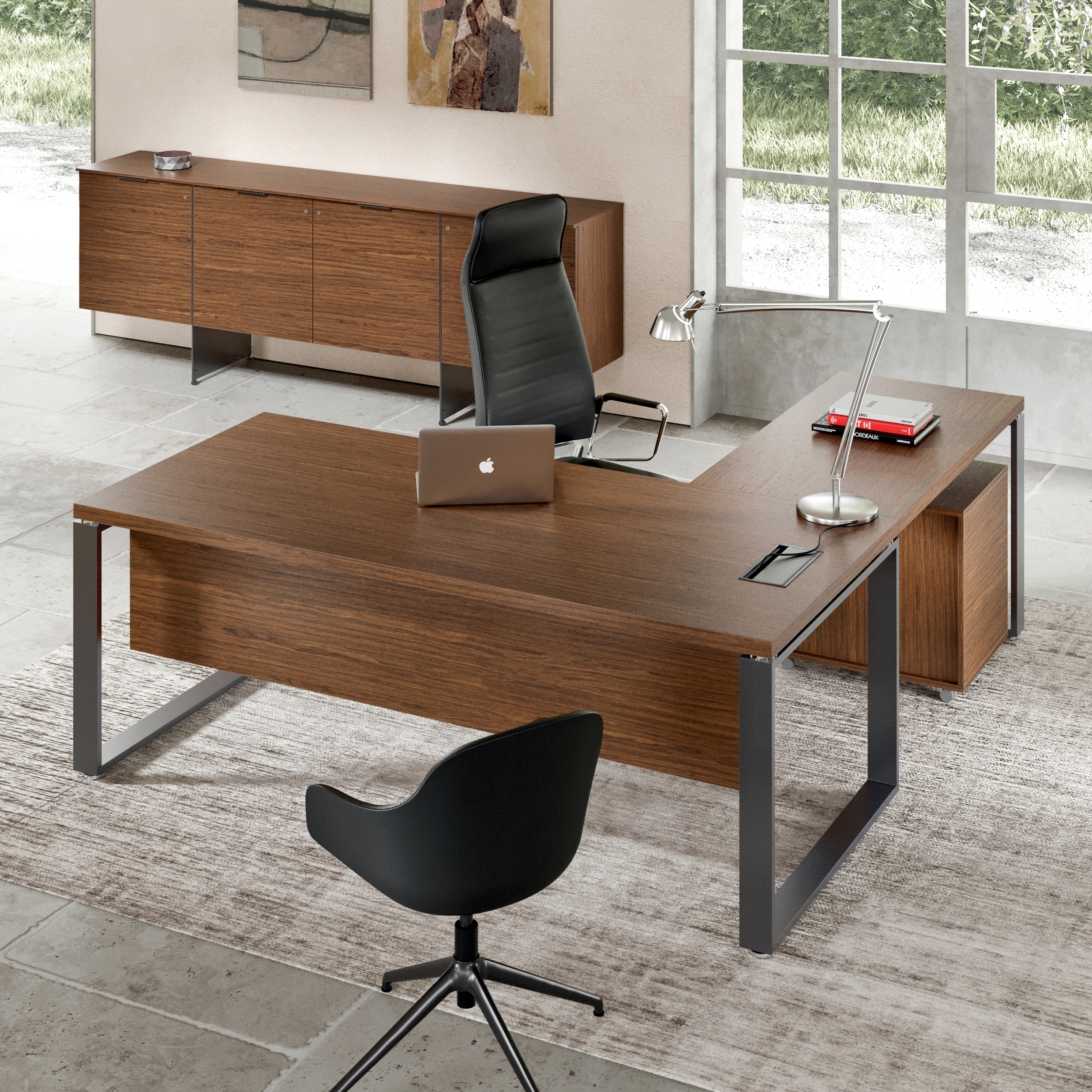 Produkt Archimede desk with hanging return des Herstellers ALEA anzeigen
