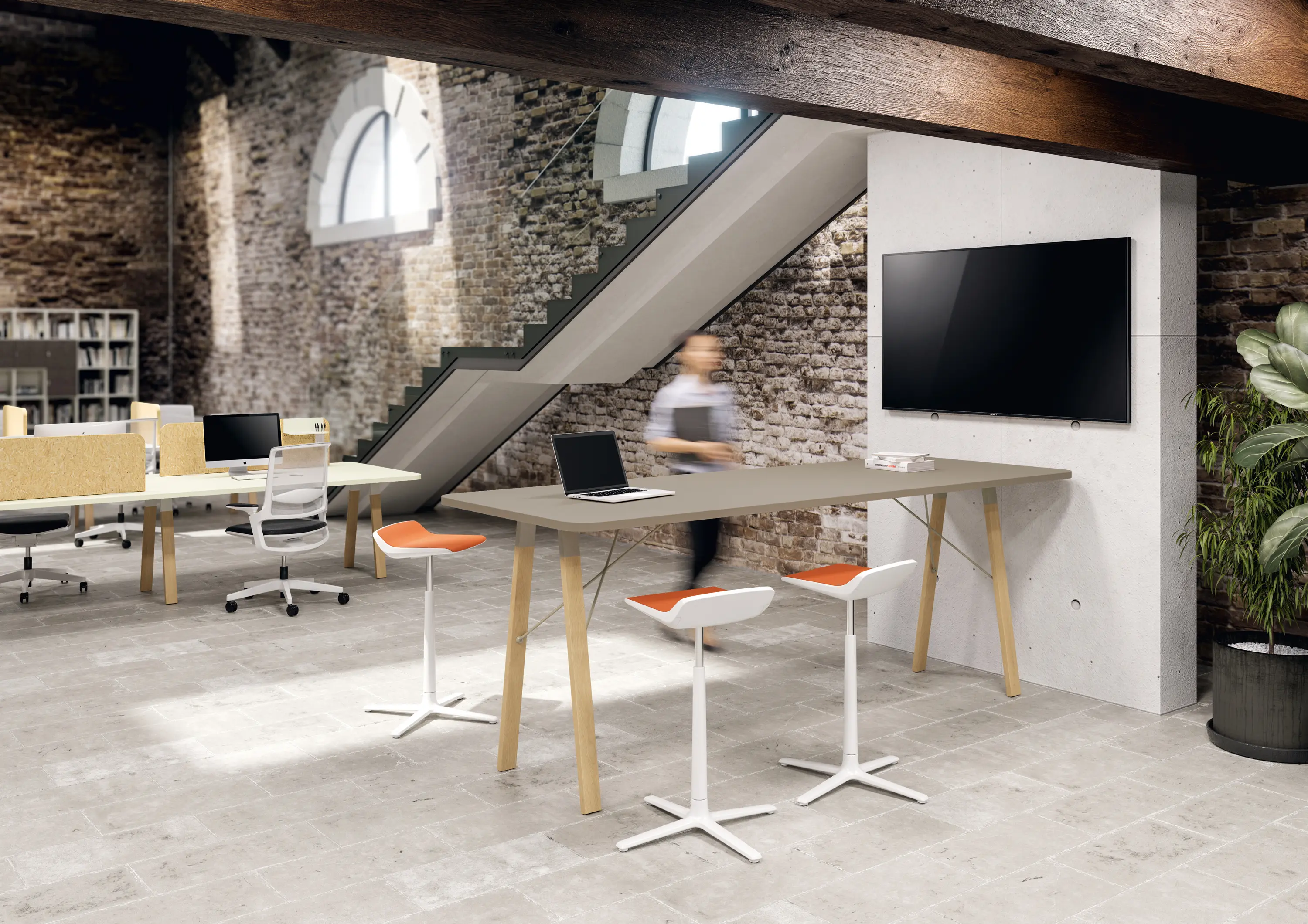 ALEA - Atreo Wood bench