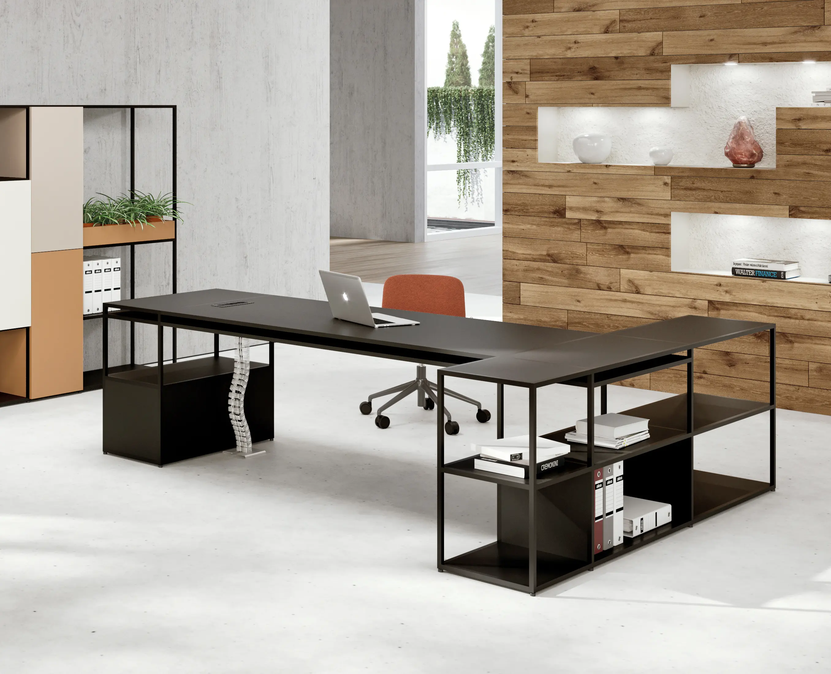 ALEA - Q18 desk/bookshelf