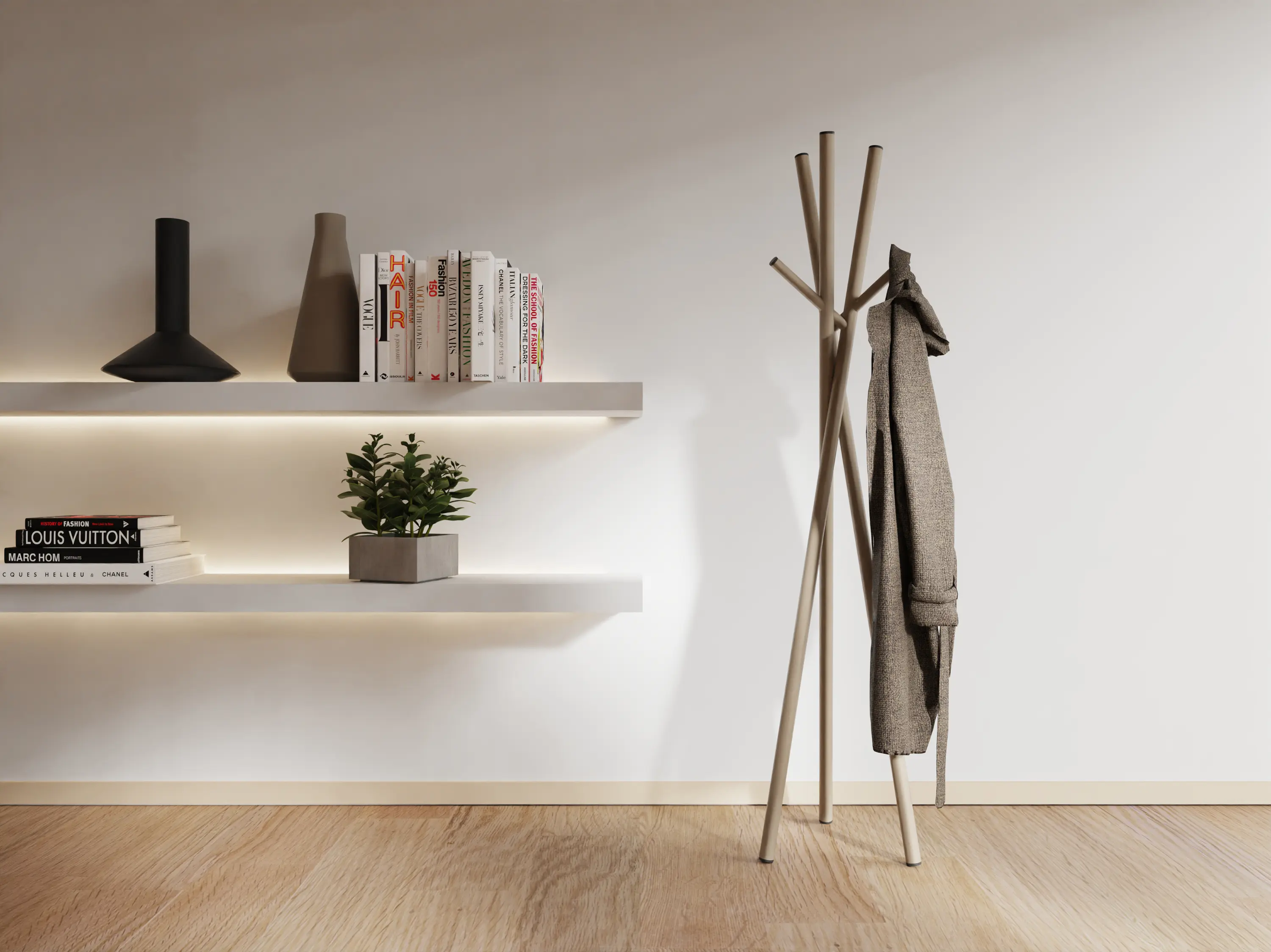 ALEA - Bamboo coat rack