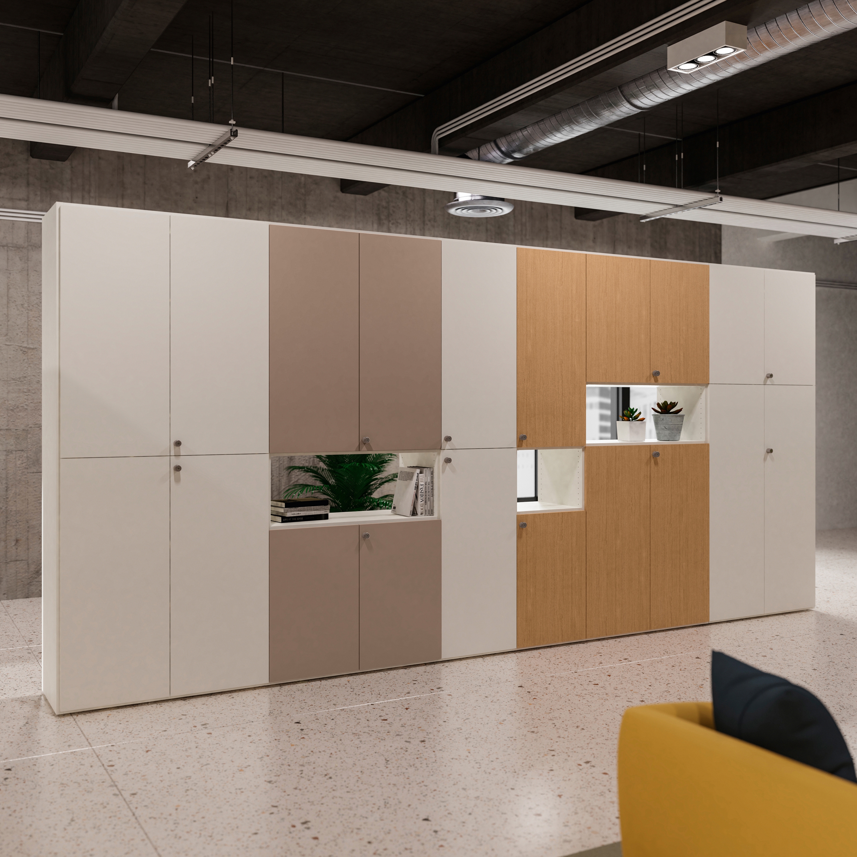 Mostrar el producto Quattro Armoire-paroi del fabricante ALEA