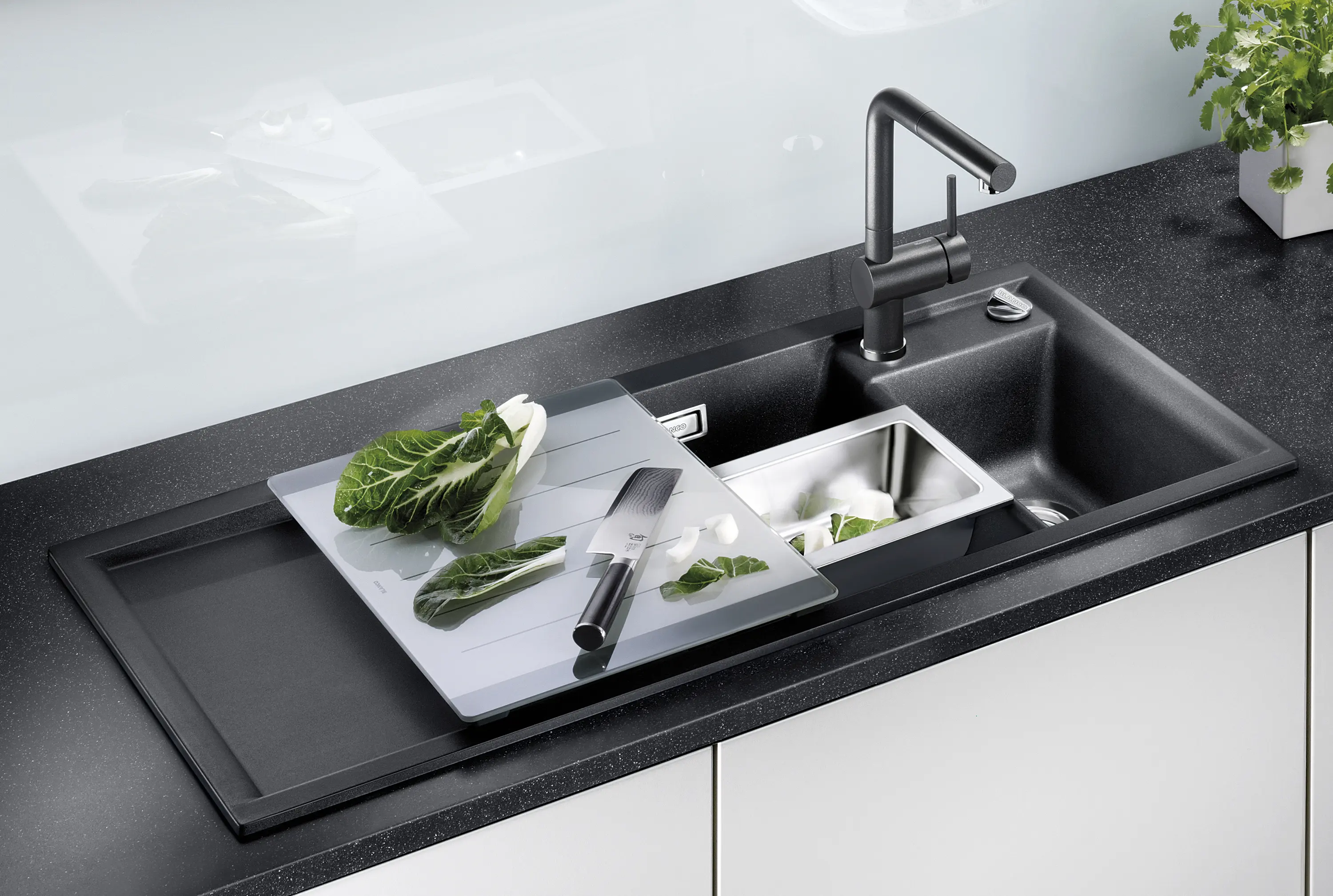 Blanco - BLANCO AXIA II 8 | SILGRANIT Anthrazit