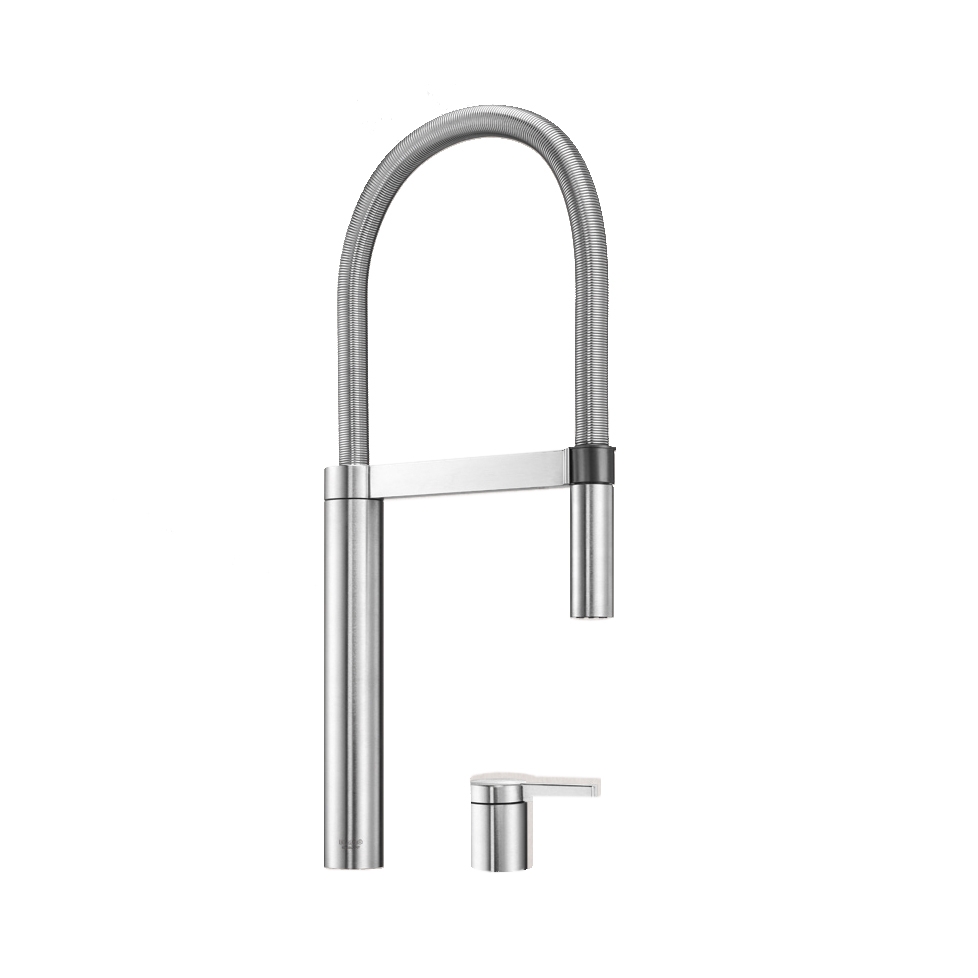 BLANCOCULINA-S Duo | Brushed Stainless Steel