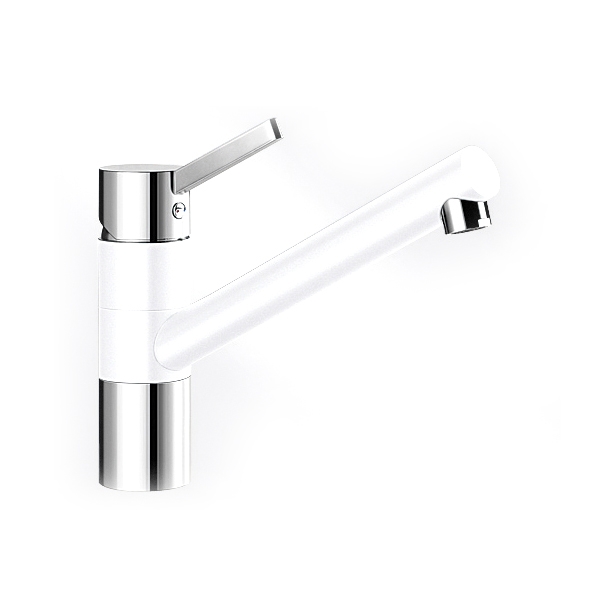 BLANCO TIVO | SILGRANIT Weiss Chrom