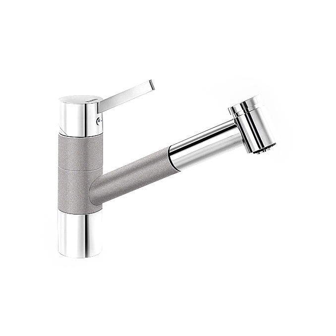 BLANCO TIVO-S | SILGRANIT Alu Metallic Chrom