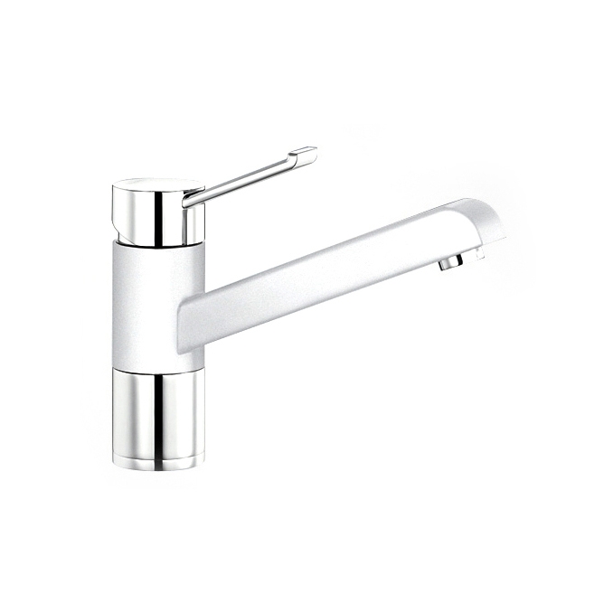 BLANCO ZENOS | SILGRANIT Weiss Chrom