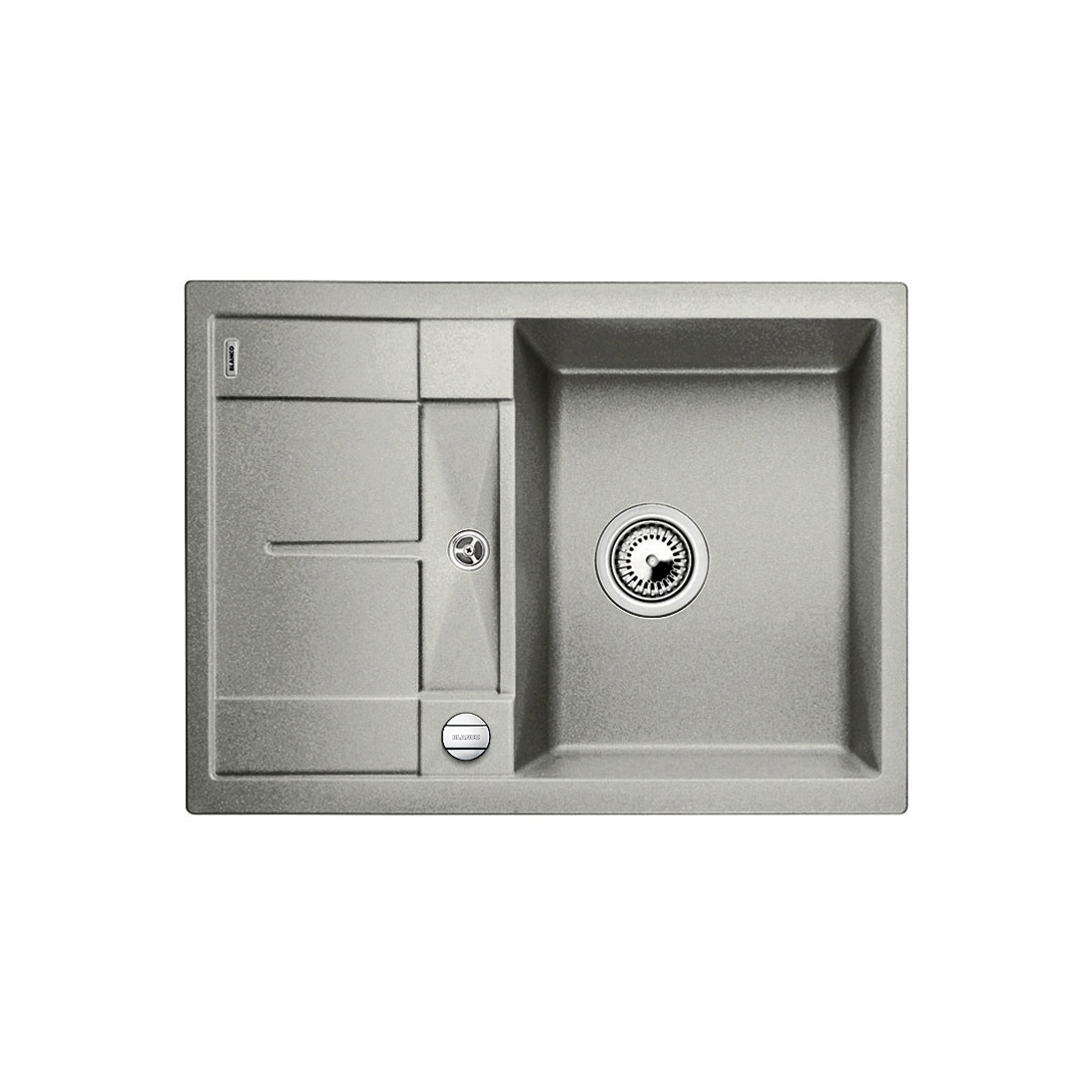 BLANCO METRA 45 S Compact | SILGRANIT Perlgrau