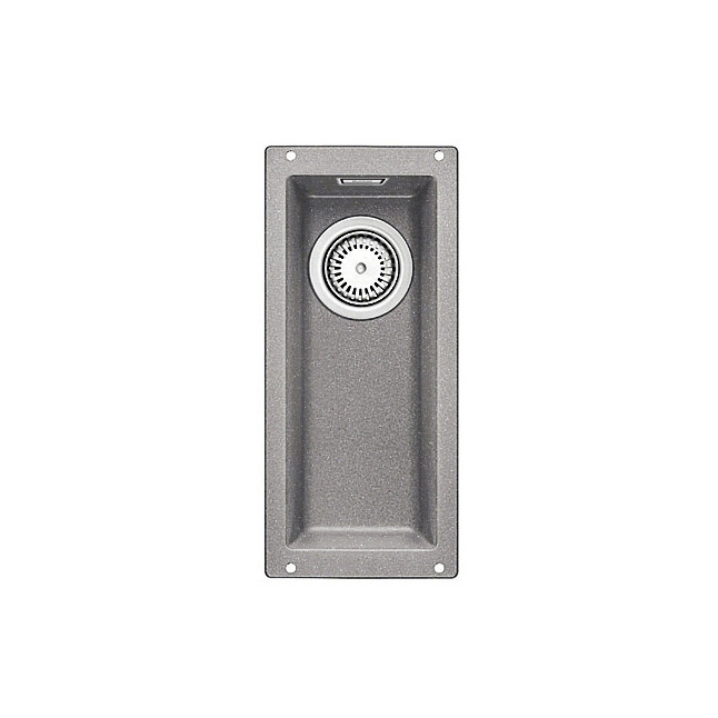 BLANCO SUBLINE 160-U | SILGRANIT Alu Metallic