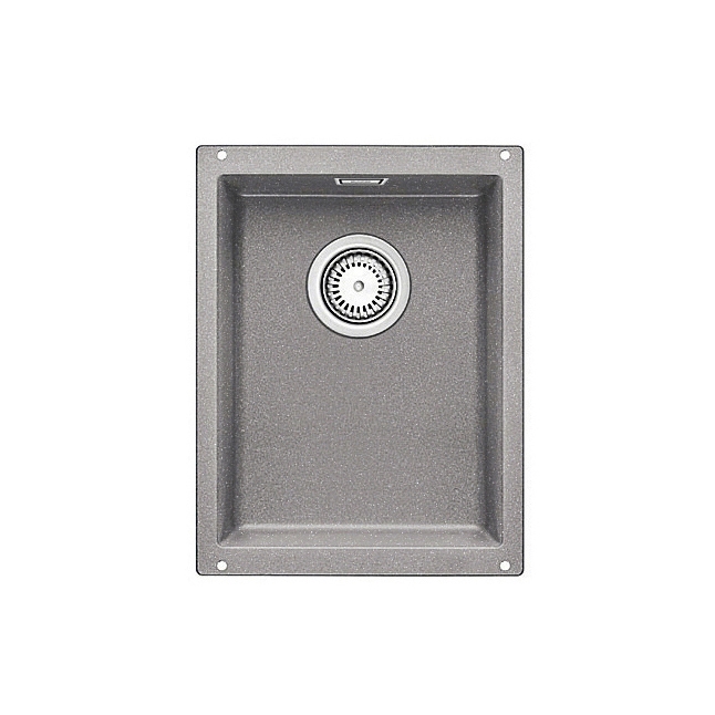 BLANCO SUBLINE 320-U | SILGRANIT Alu Metallic