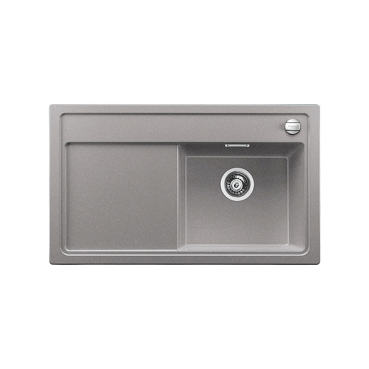 BLANCO ZENAR 45 S | SILGRANIT Alu Metallic