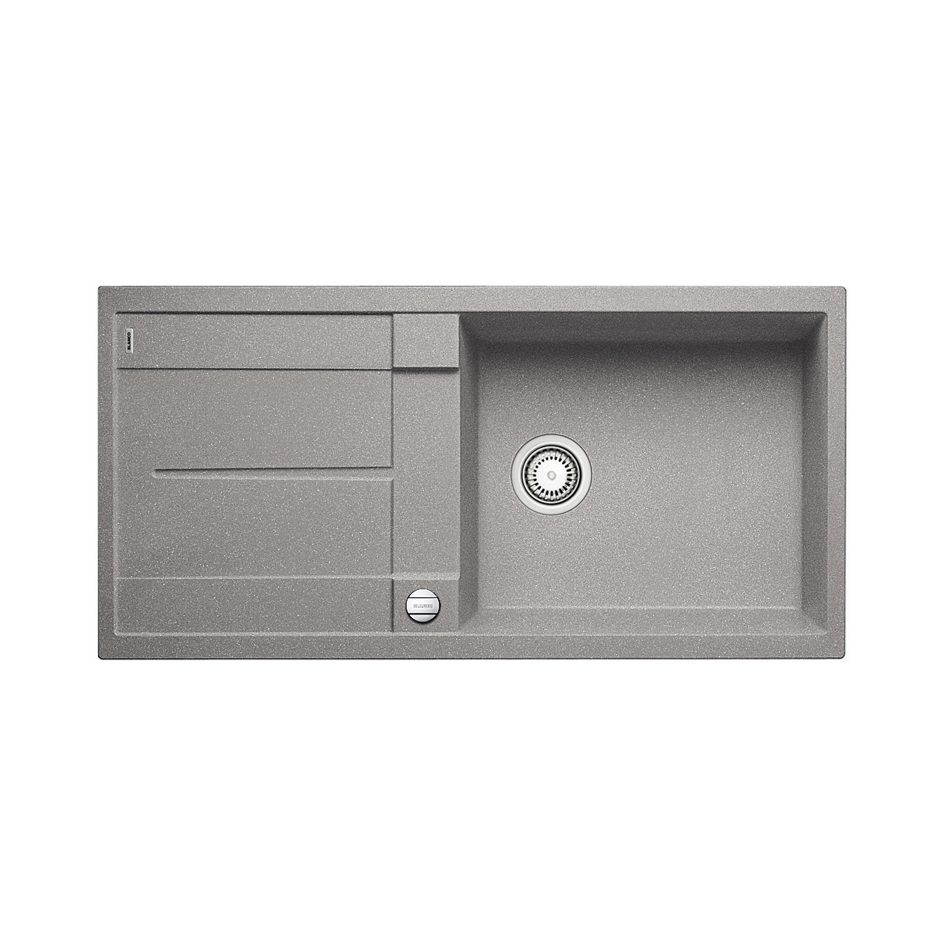 BLANCO METRA XL 6 S-F | SILGRANIT Alu Metallic