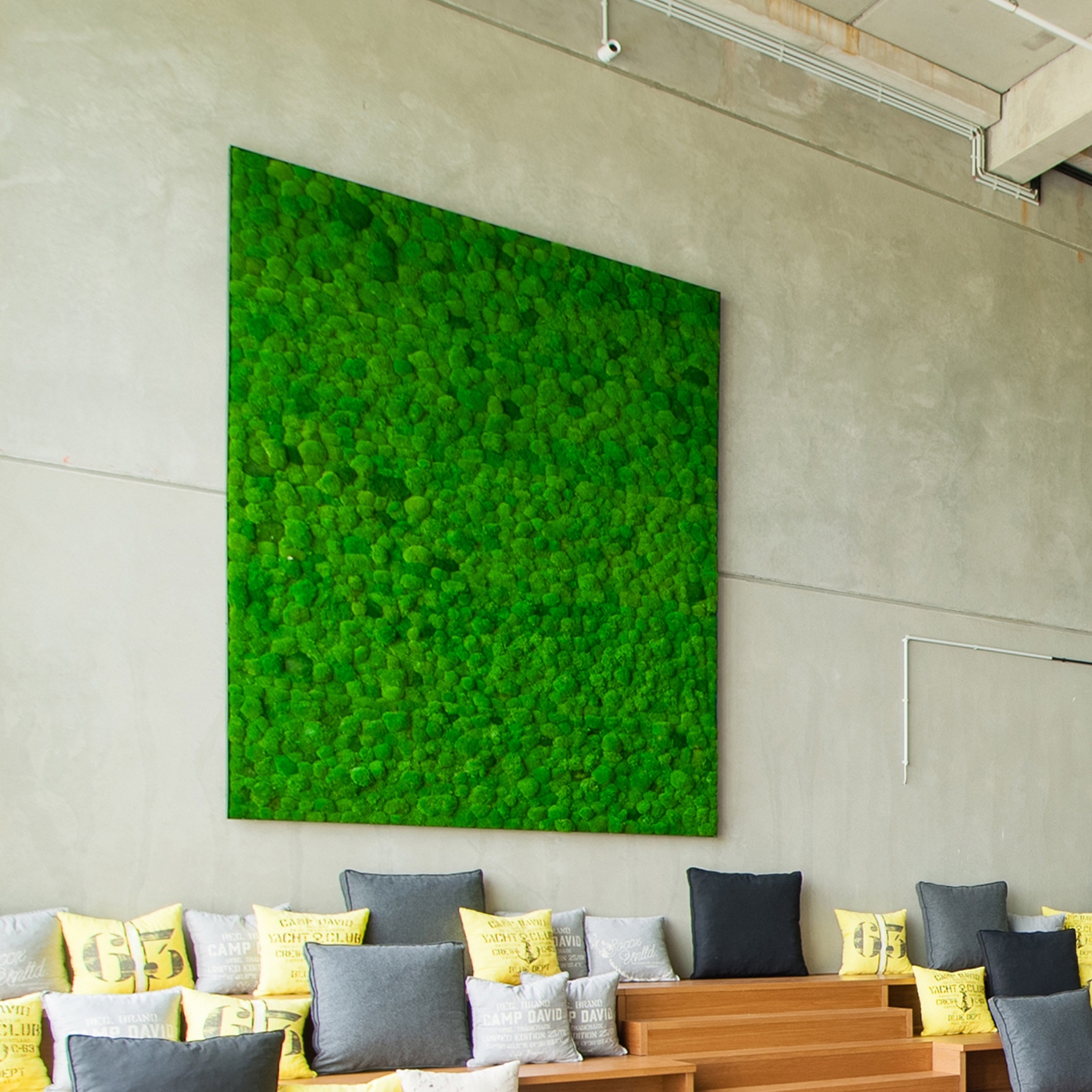 Display product Greenhill Moss walls from manufacturer Freund
