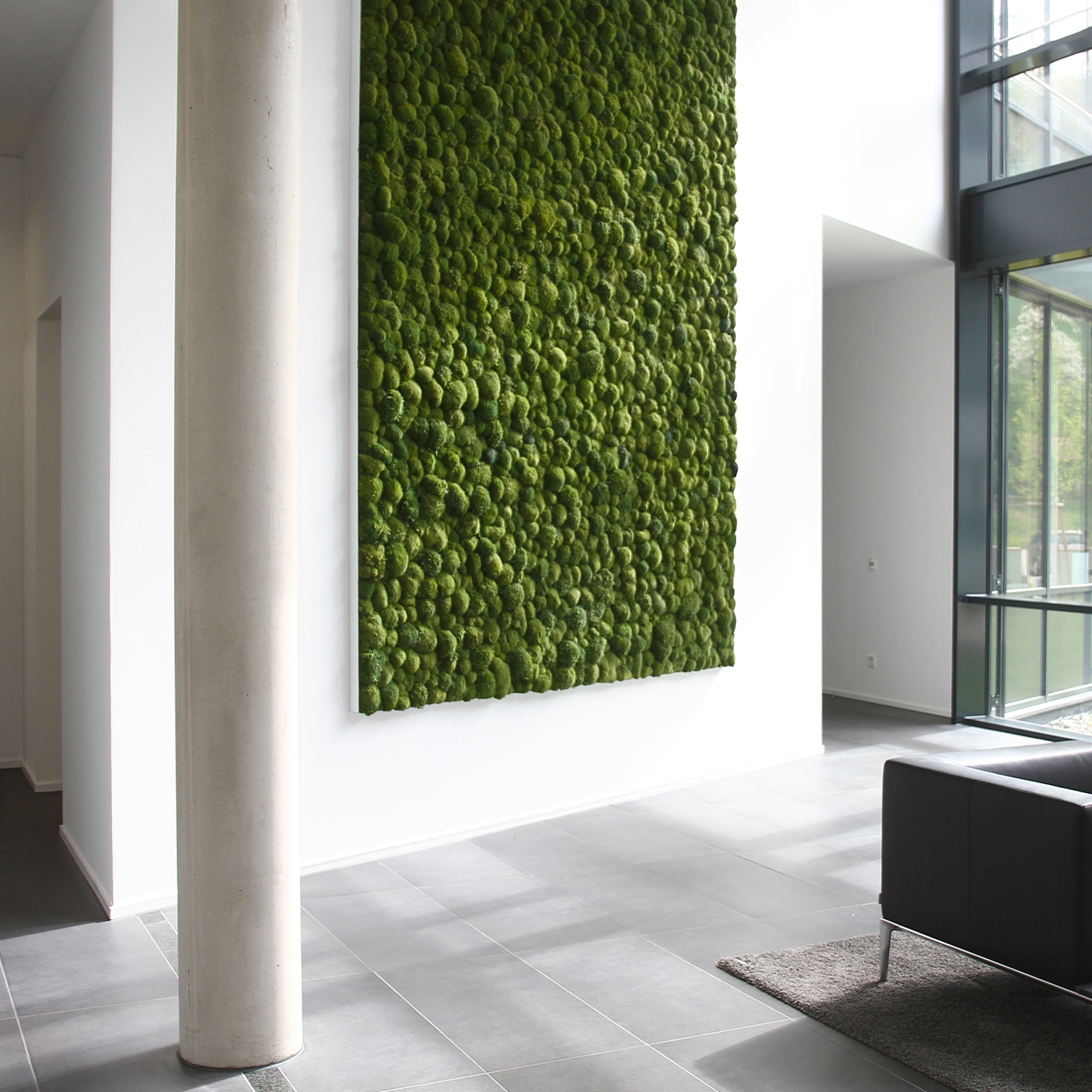 Display product Greenhill Moss walls from manufacturer Freund