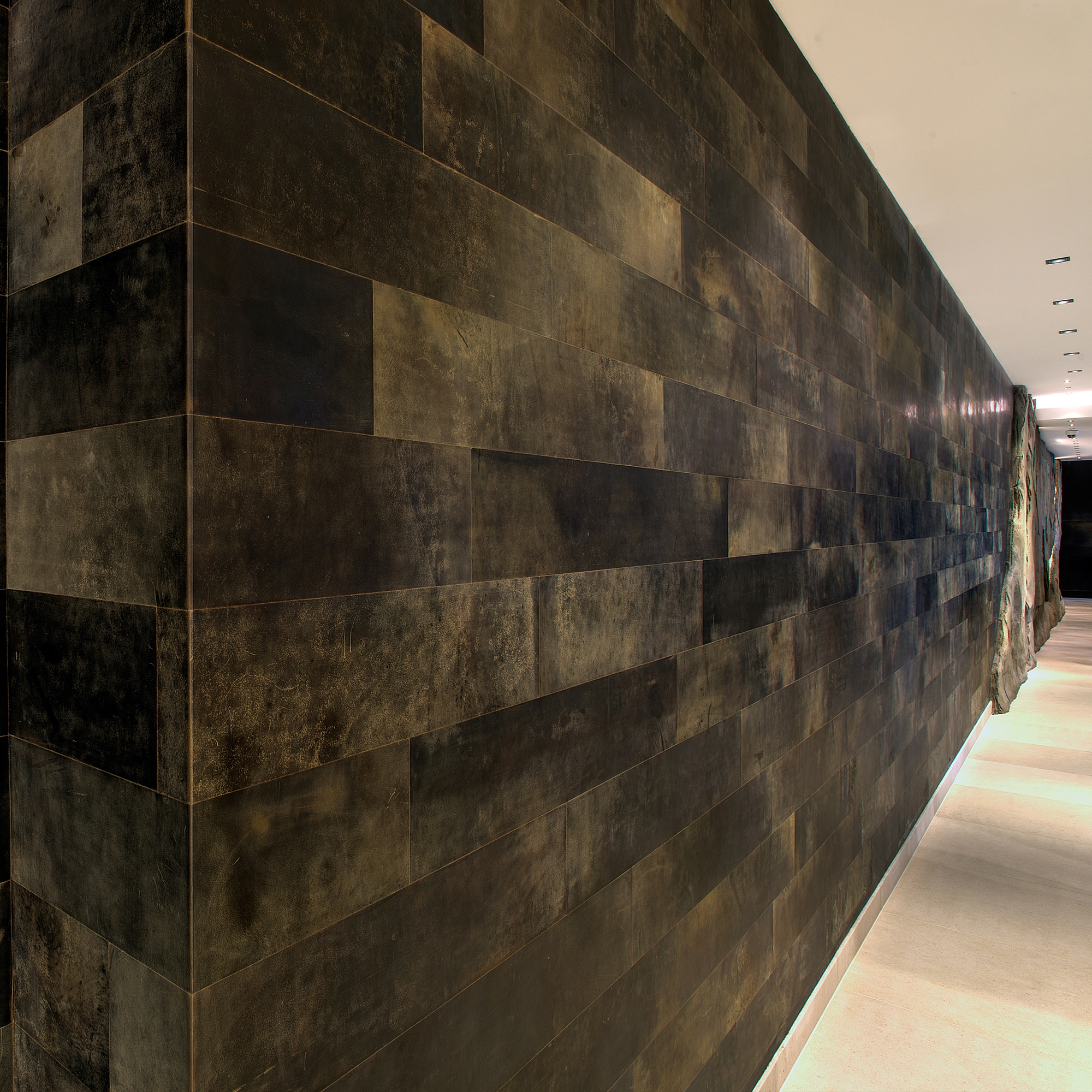 Display product Leather wall from manufacturer Freund