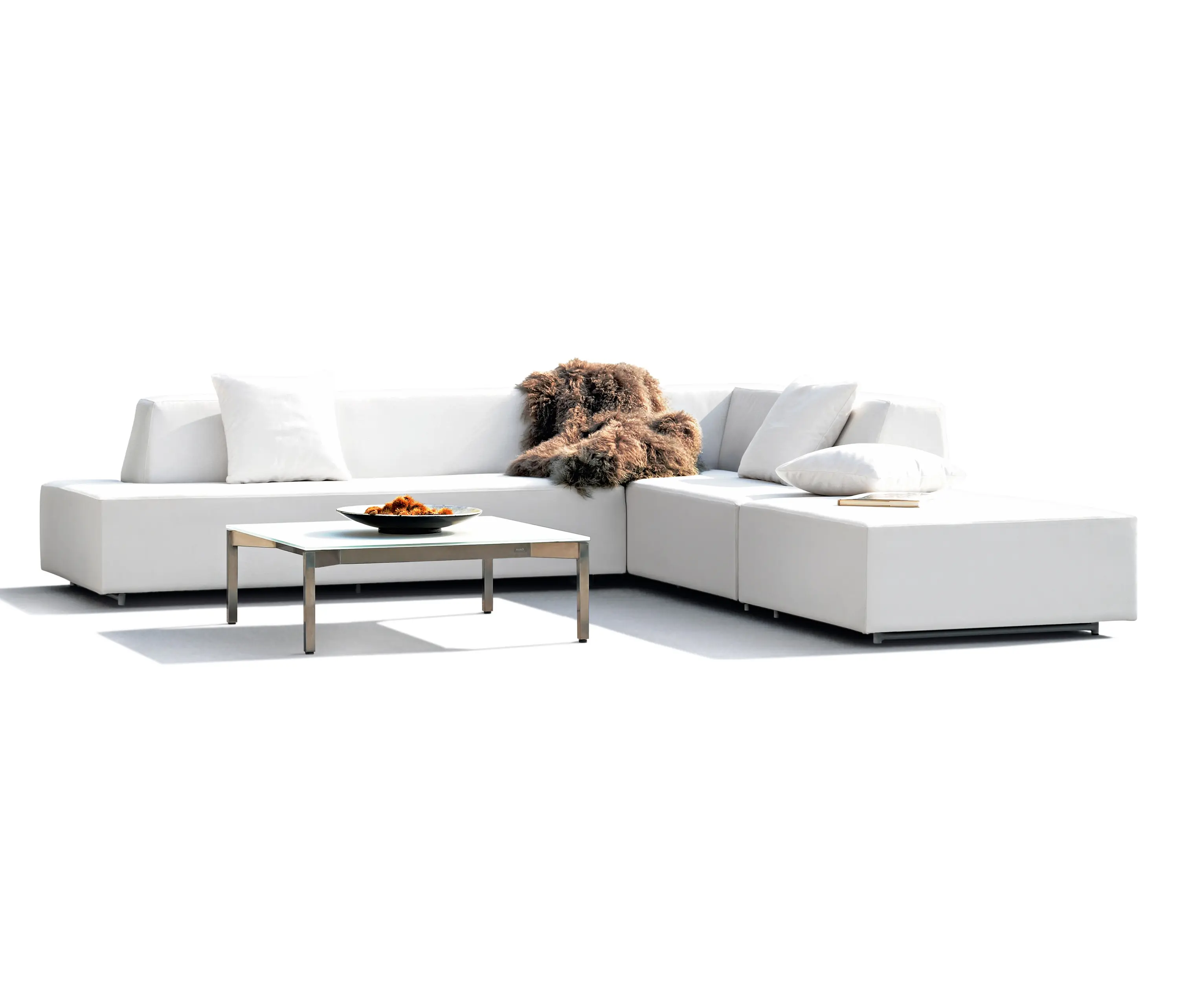 Rausch Classics - Happy Combination with two long elements and an ottoman