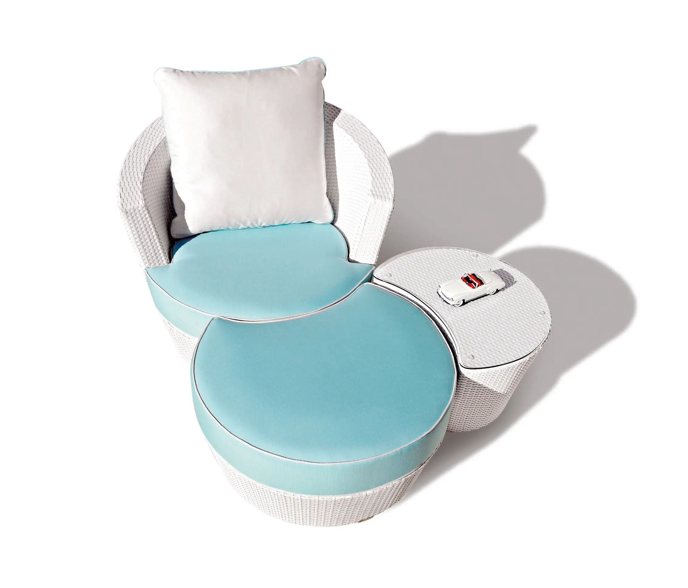 Rausch Classics - Eden Roc Combination with lounge chair | ottoman & a side table