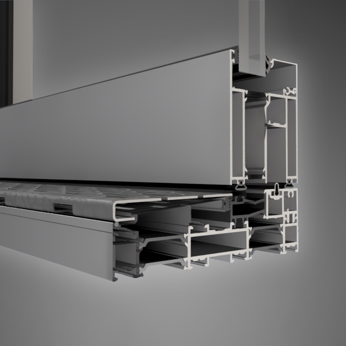 Lift and slide doors