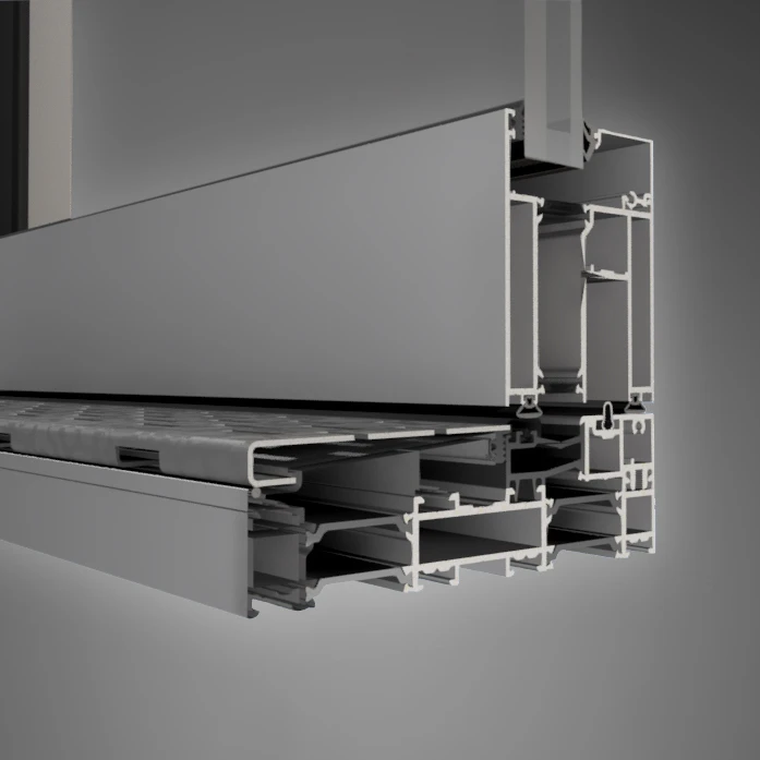 Lift and slide doors