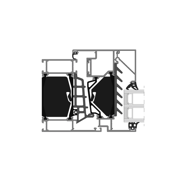Display product FRAME+ 90 WI from manufacturer Raico