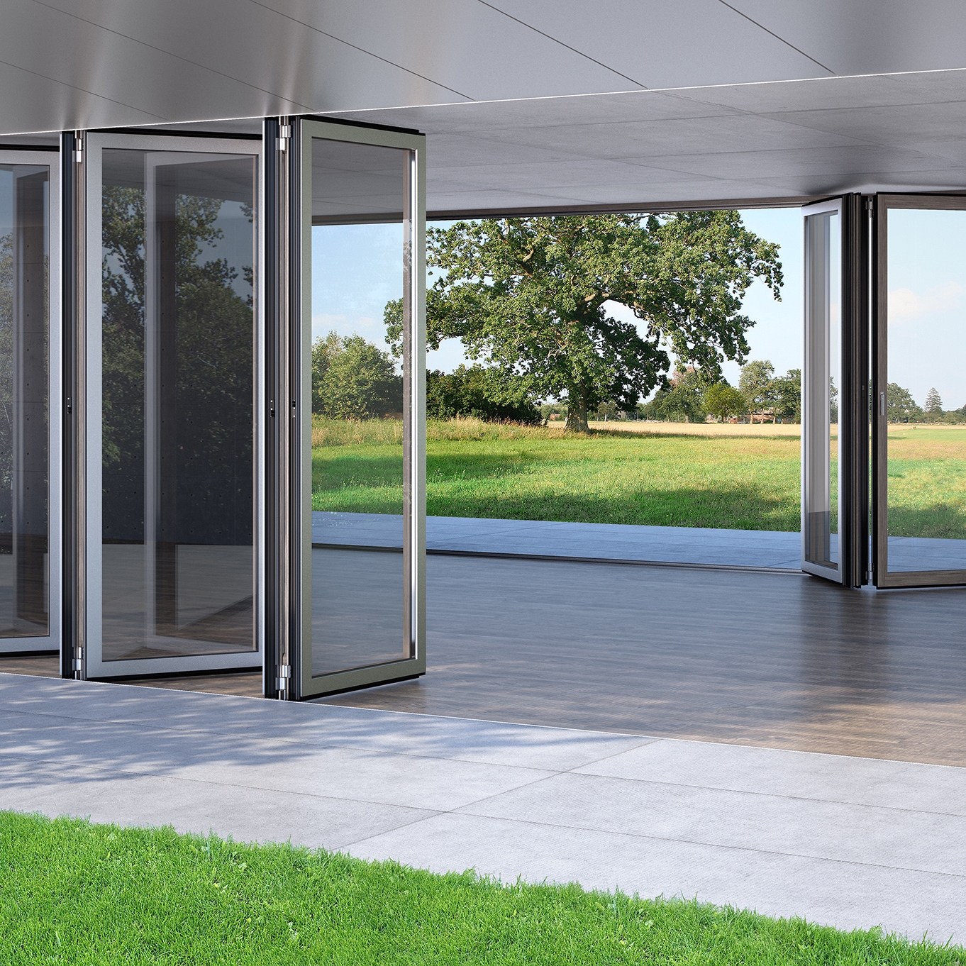 Display product Bi-folding Door Combiline | Combiline from manufacturer Solarlux