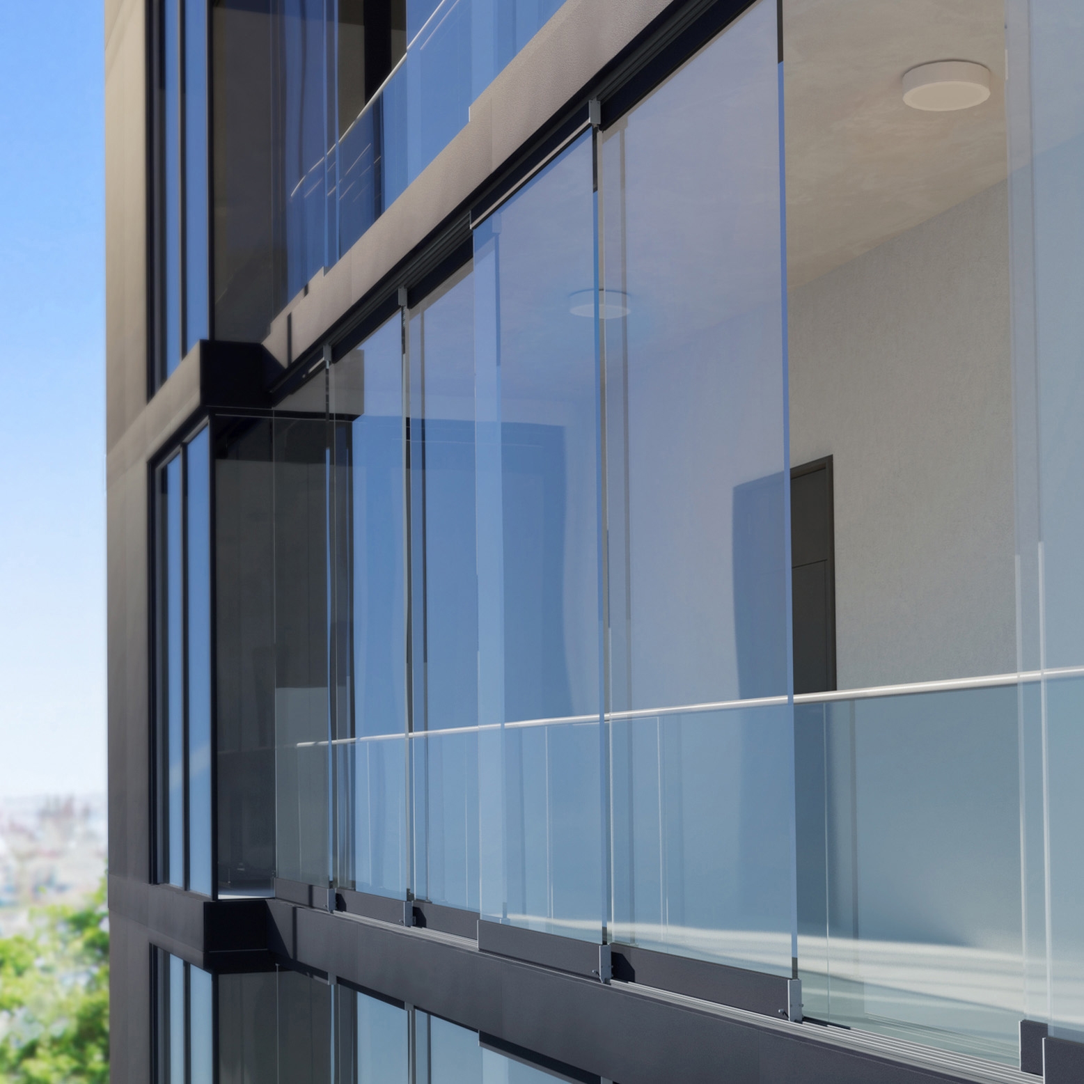 Display product Sliding System | Proline S Mega from manufacturer Solarlux