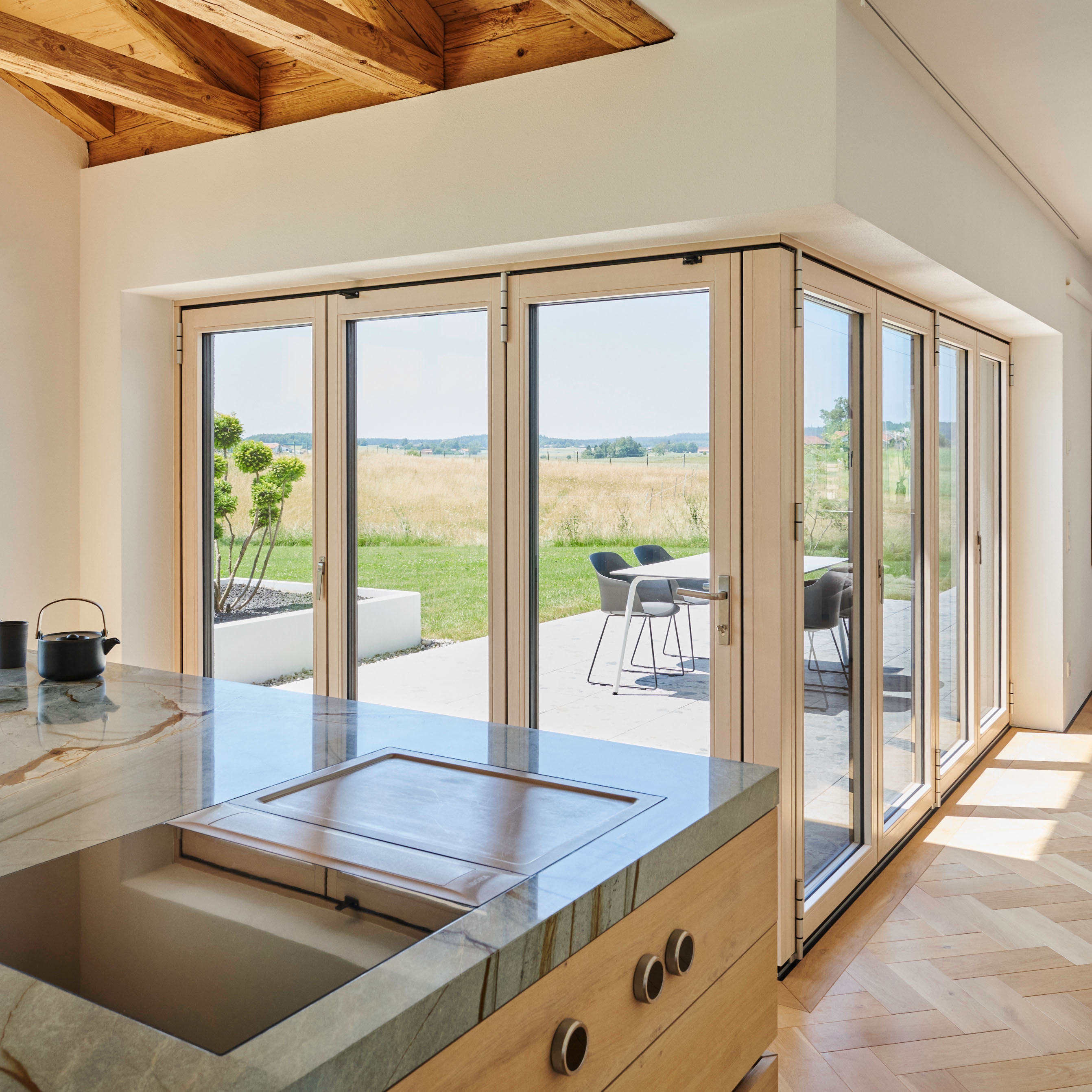Display product Bi-folding Door Combiline | Combiline from manufacturer Solarlux