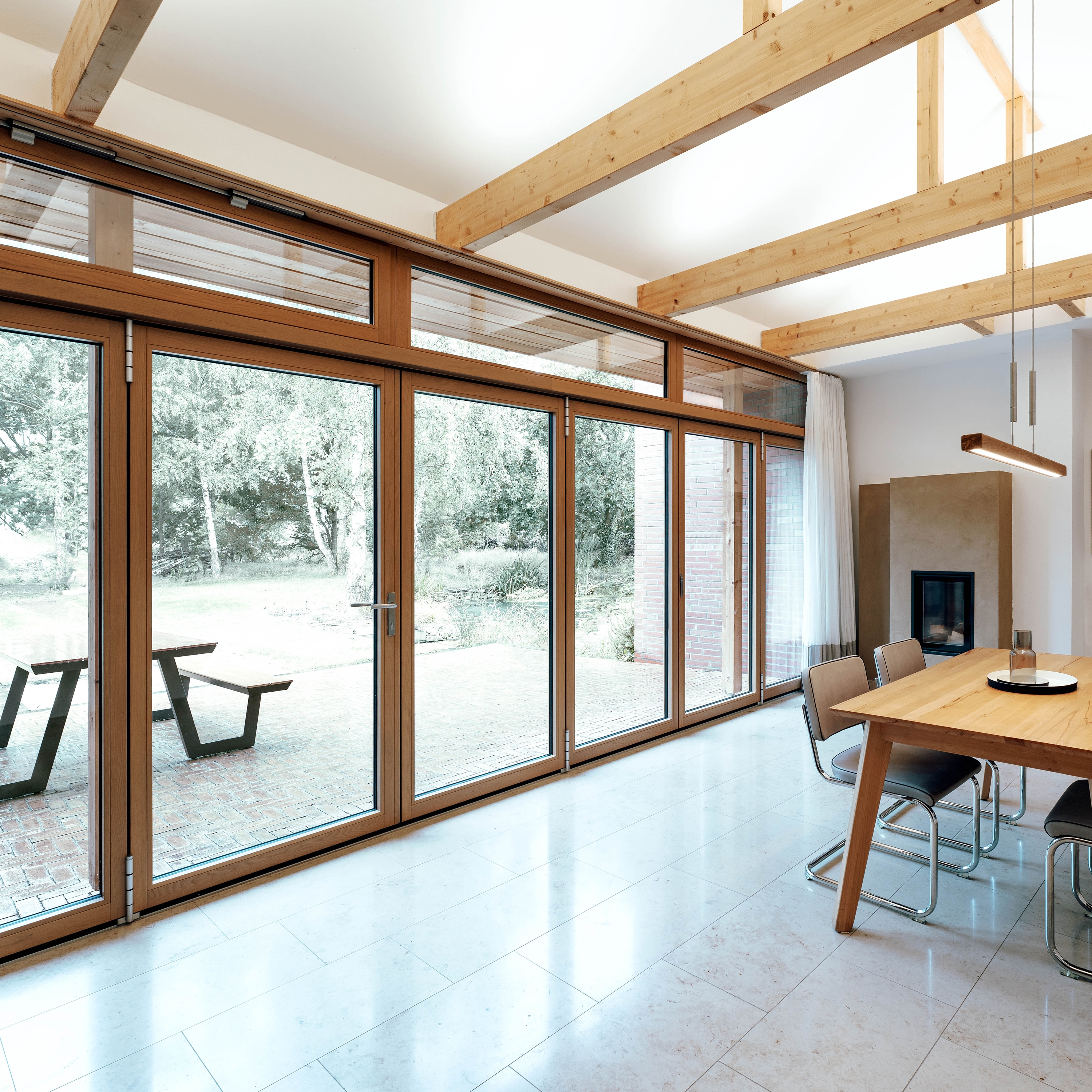 Display product Bi-folding Door Woodline | Woodline from manufacturer Solarlux