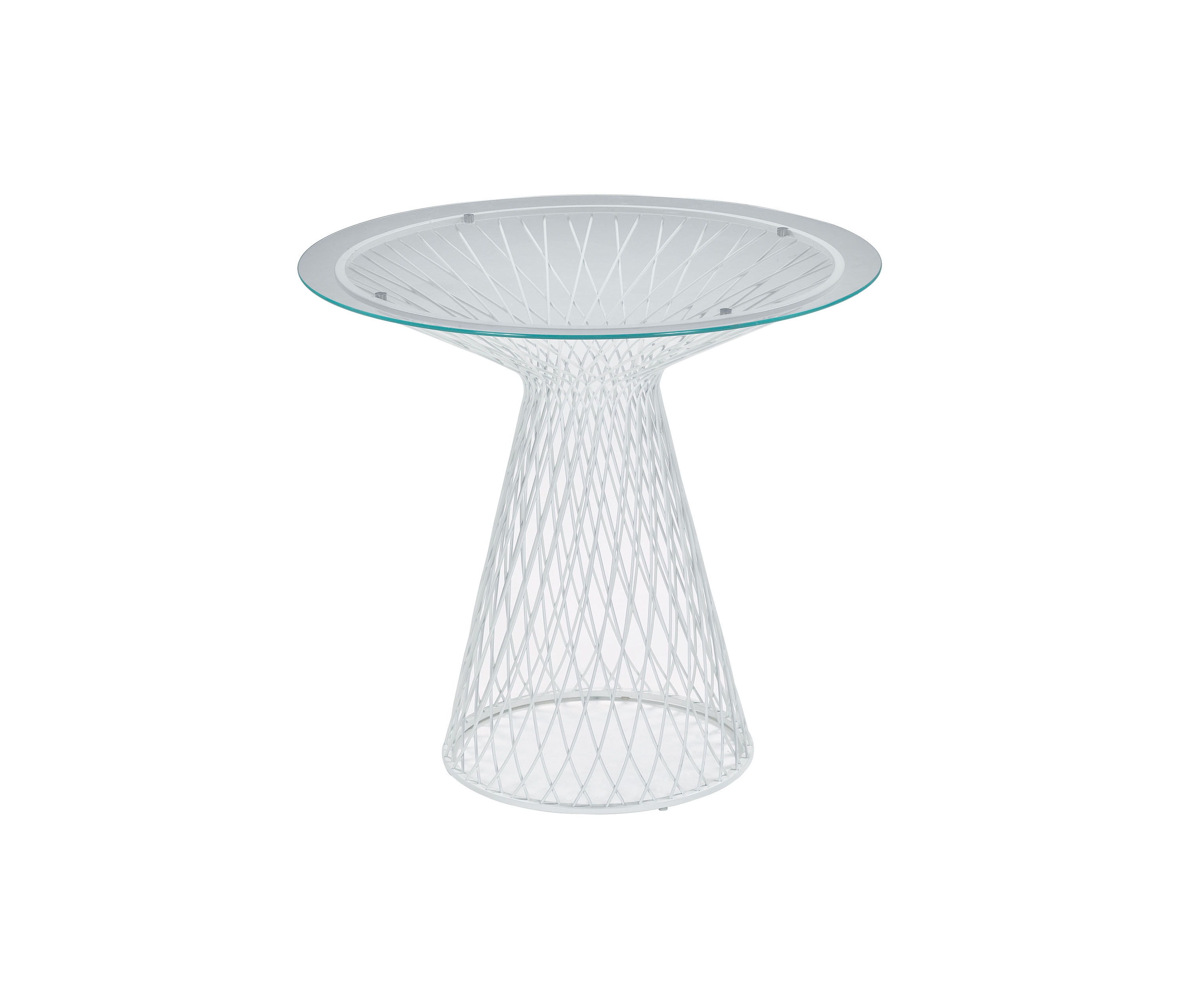 Display product Heaven 2/4 seats round table with glass top | 493+493/V from manufacturer EMU Group