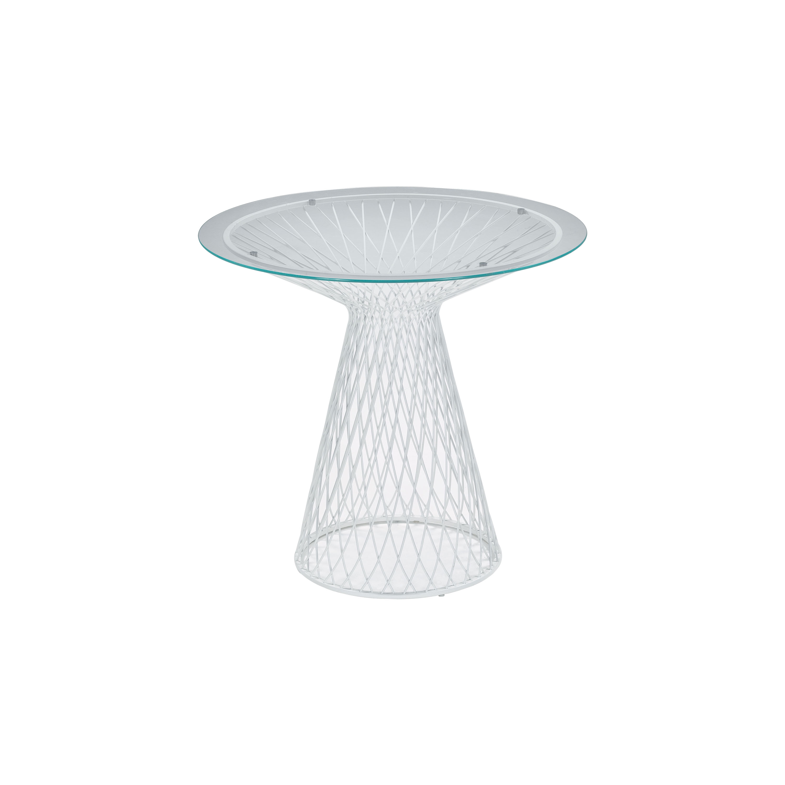 Display product Heaven 2/4 seats round table with glass top | 493+493/V from manufacturer EMU Group