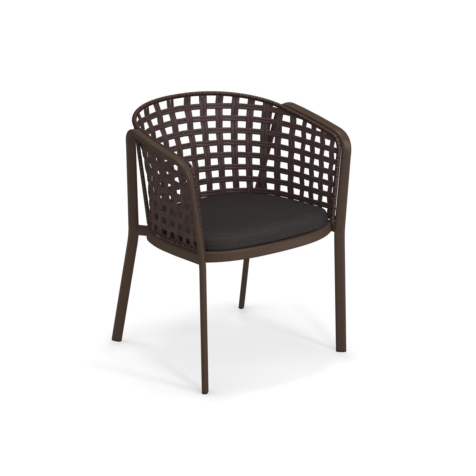Display product Carousel Alu-square twist rope armchair | 1213 from manufacturer EMU Group