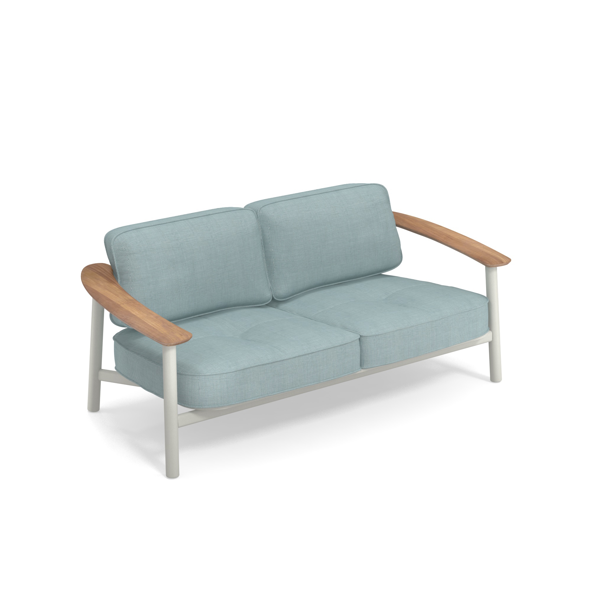 Afficher le produit Twins Alu-teak 2-seater sofa | 6046 du fabricant EMU Group