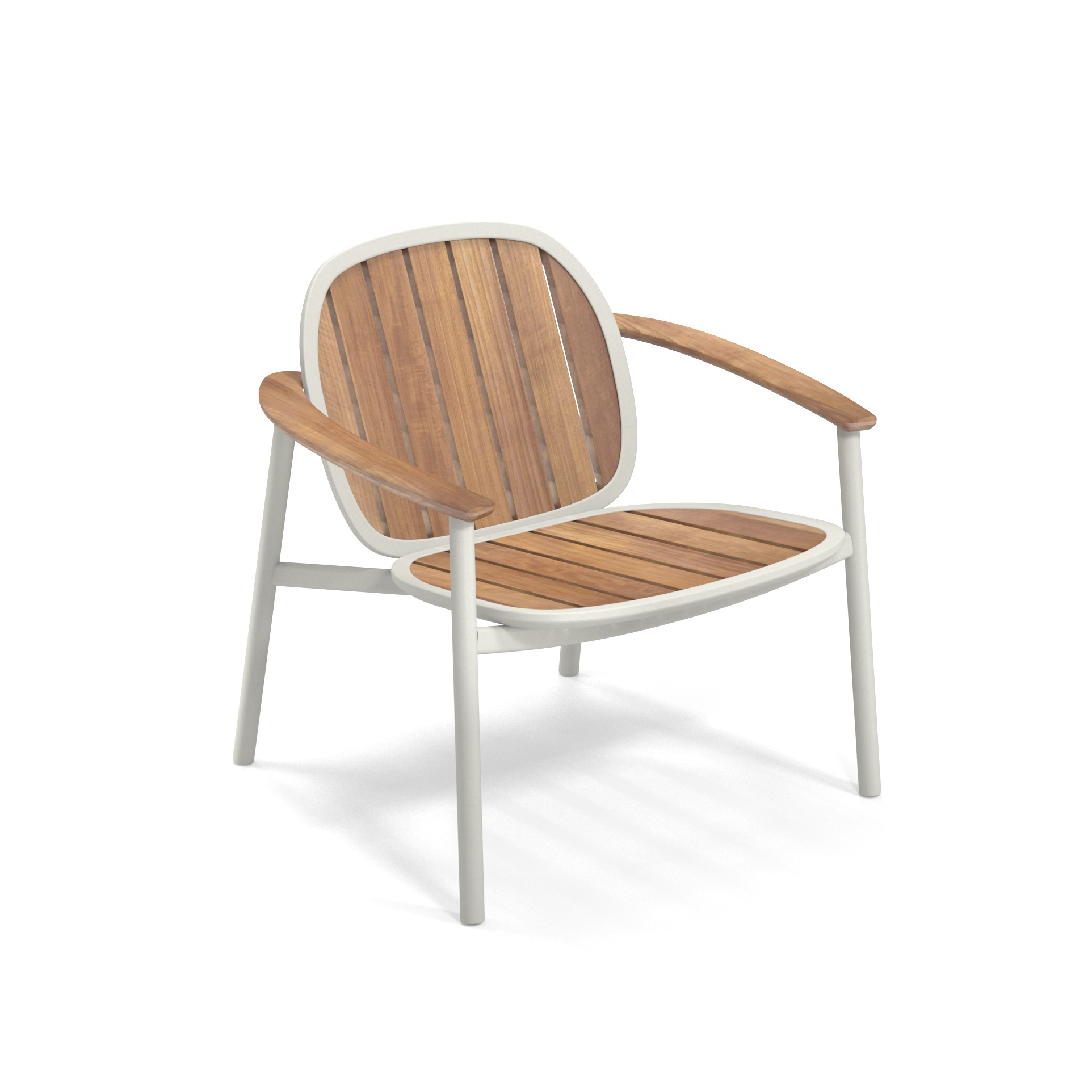 Afficher le produit Twins Alu-teak lounge chair | 6042 du fabricant EMU Group