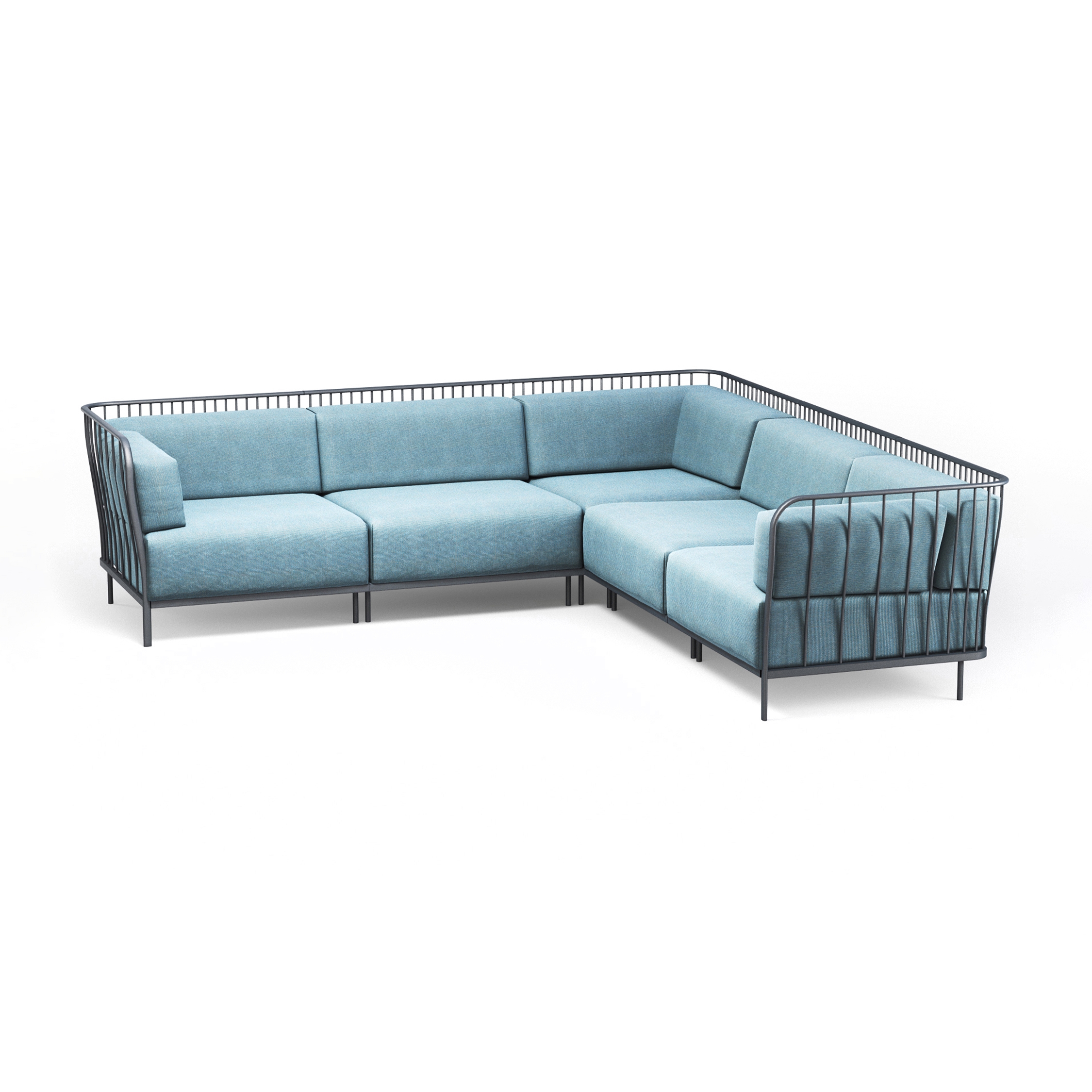 Cannolè Five seats corner sofa | 1081+1082+1083+1084