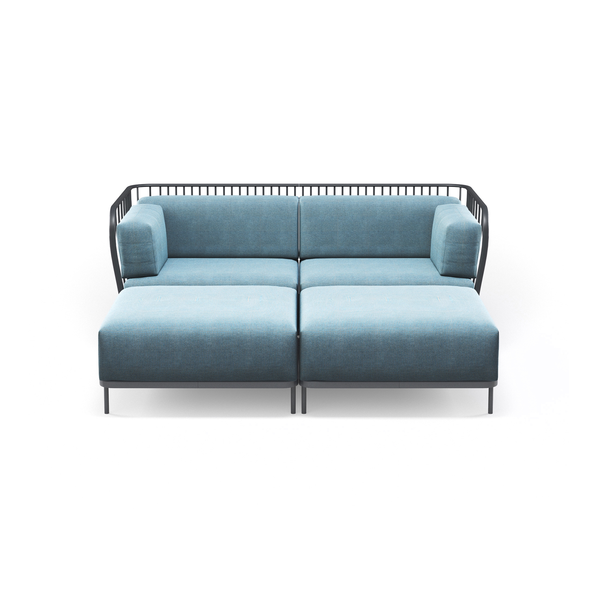 Mostrar el producto Cannolè Double daybed | 1082+1083+1085 del fabricante EMU Group