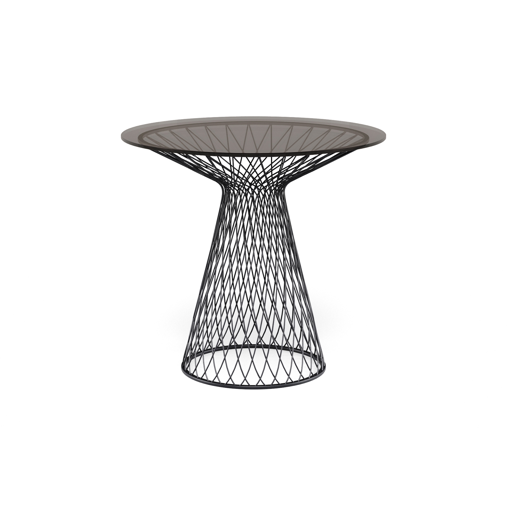 Heaven 2/4 seats round table with glass top | 493+493/V