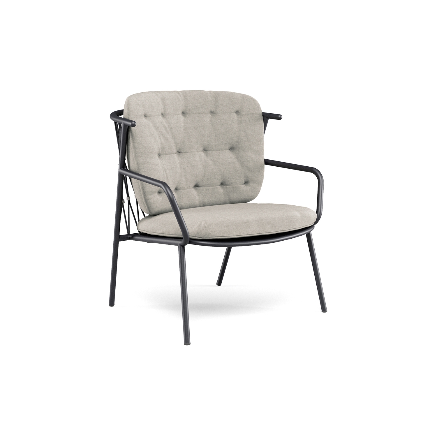 Nef Lounge chair short back | 628