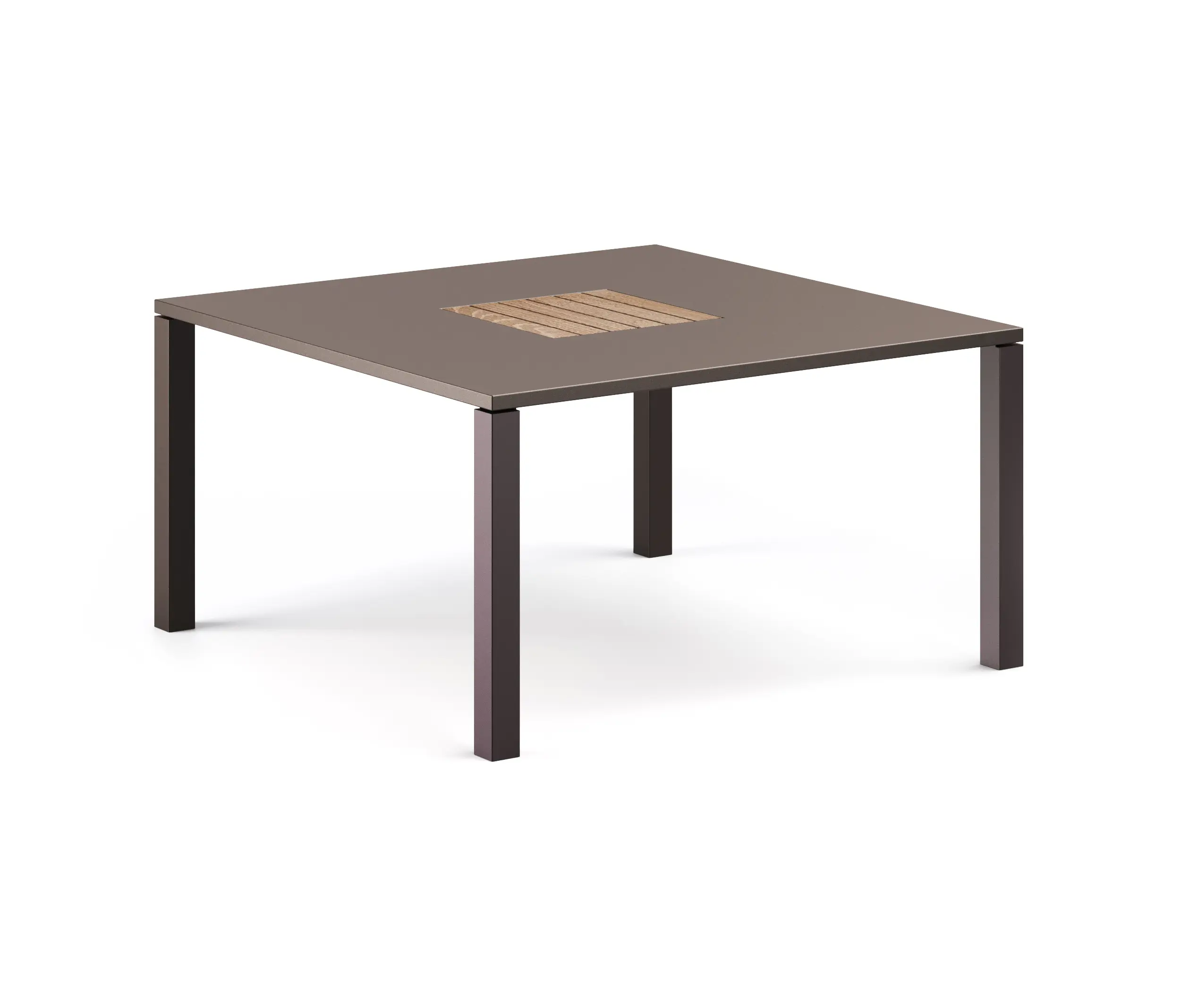 EMU Group - Quadro 8 seats square table | 1038+1040